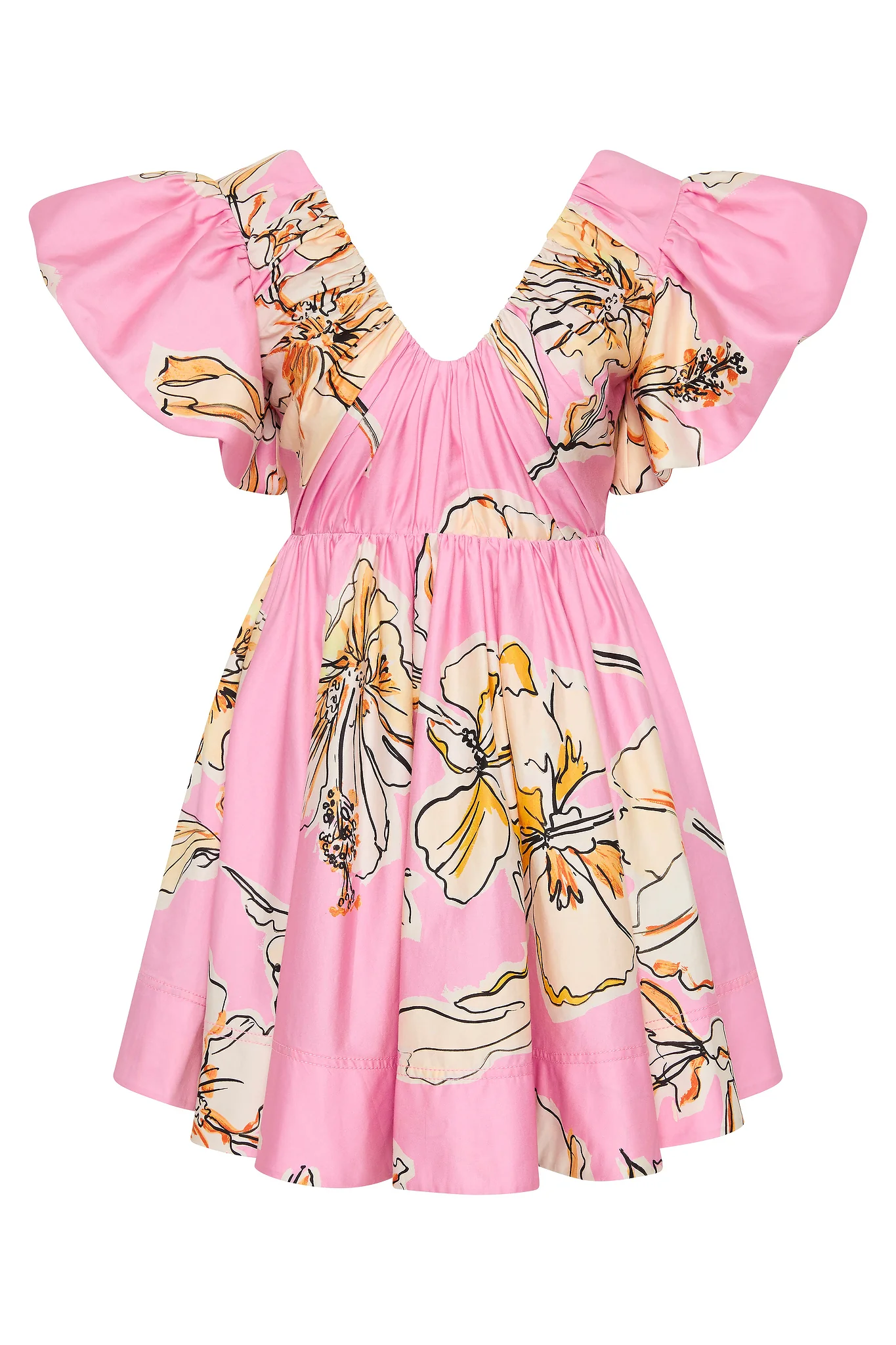 Gretta Bow Back Mini Dress - Image 2