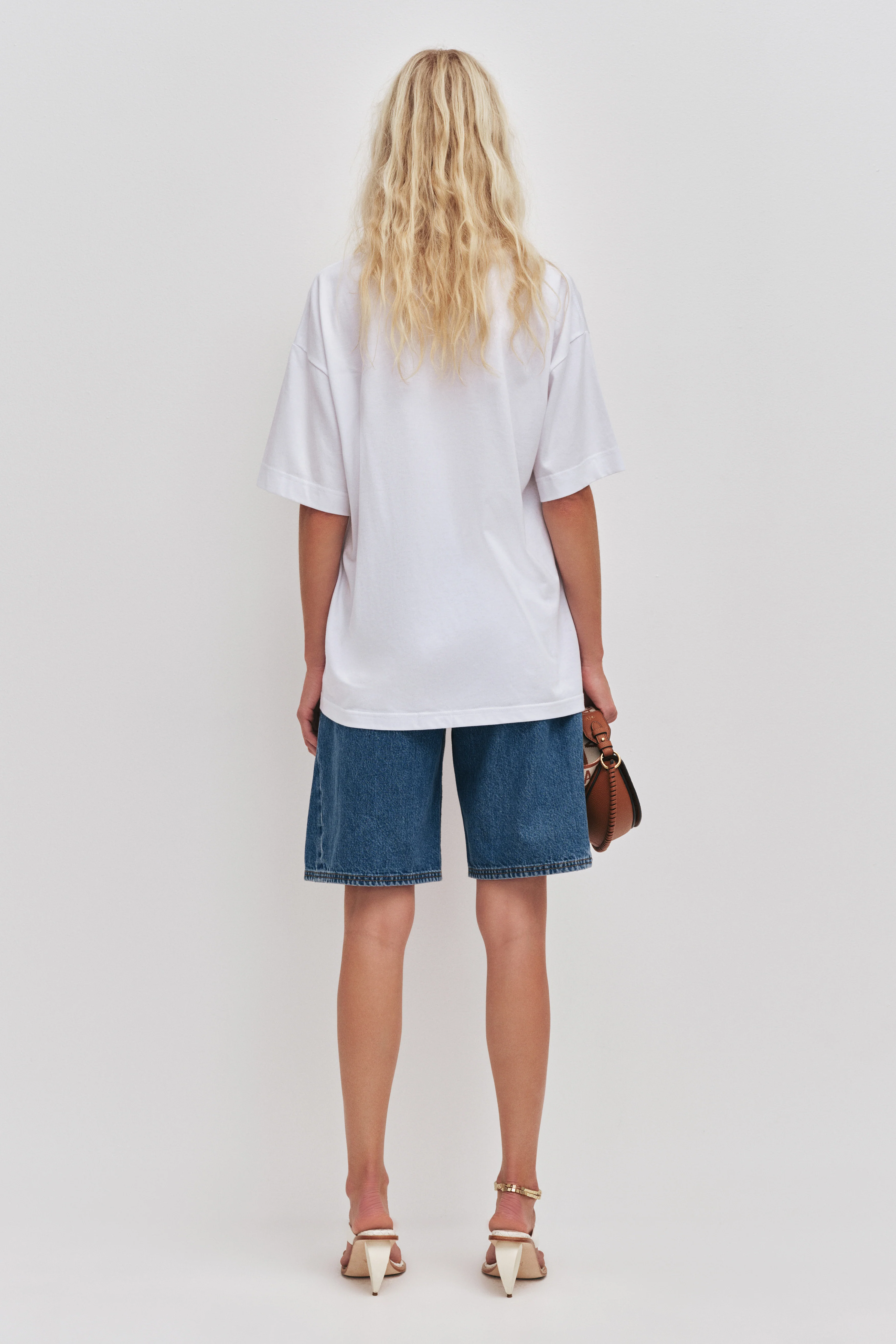 Halo Embroidered Oversized Tee - Image 6