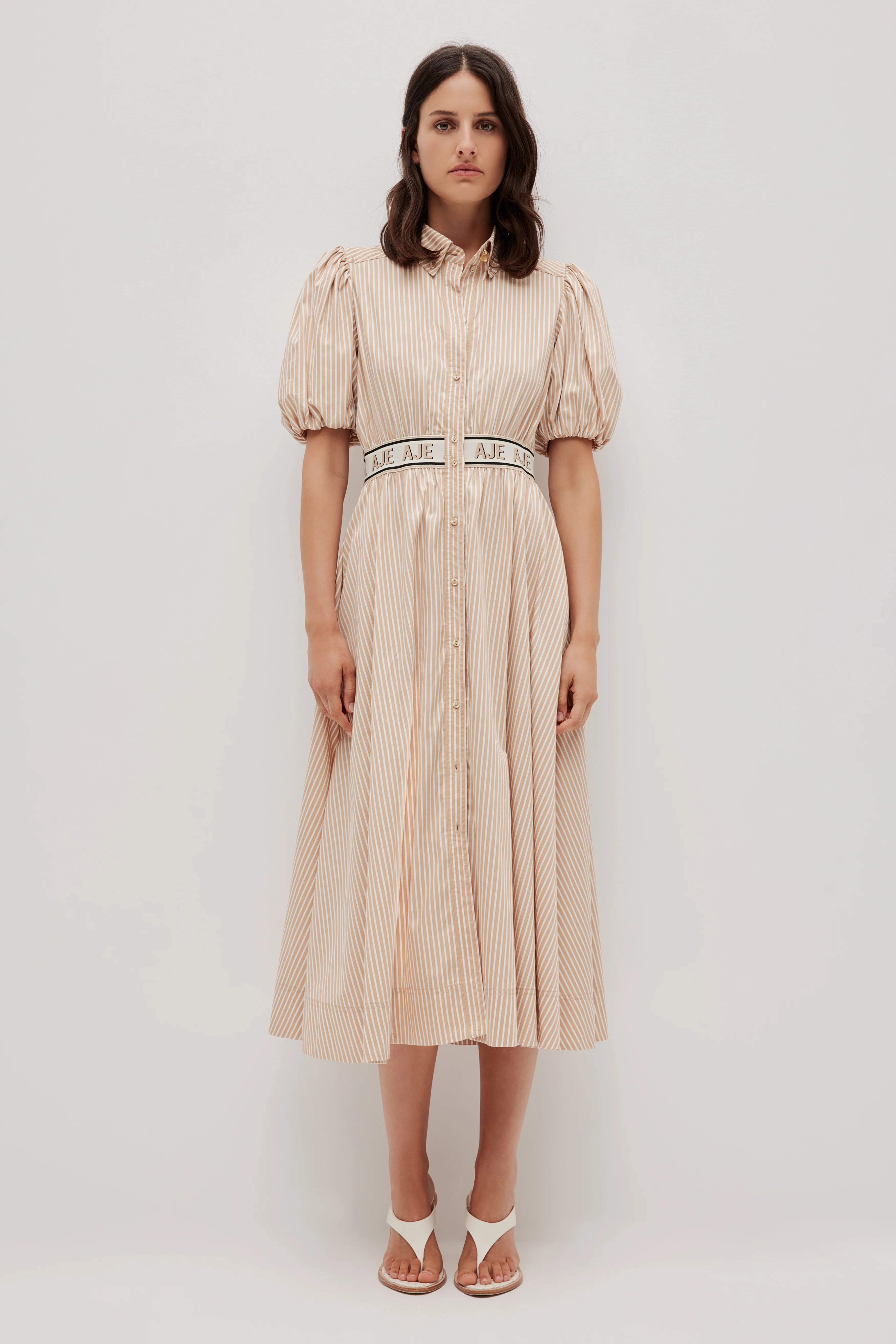Harling Logo Midi Dress
