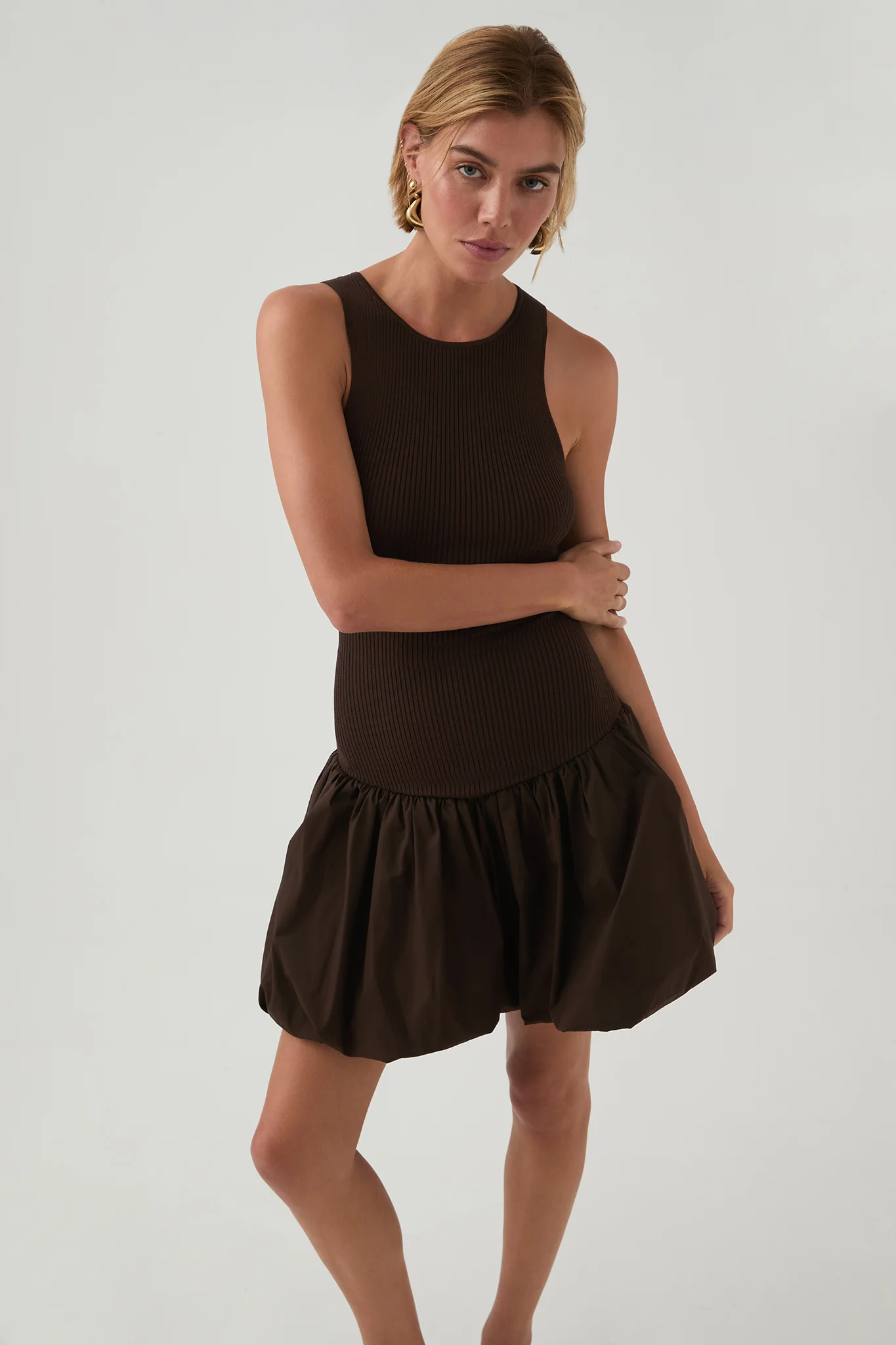 Havana Bubble Mini Dress - Image 4