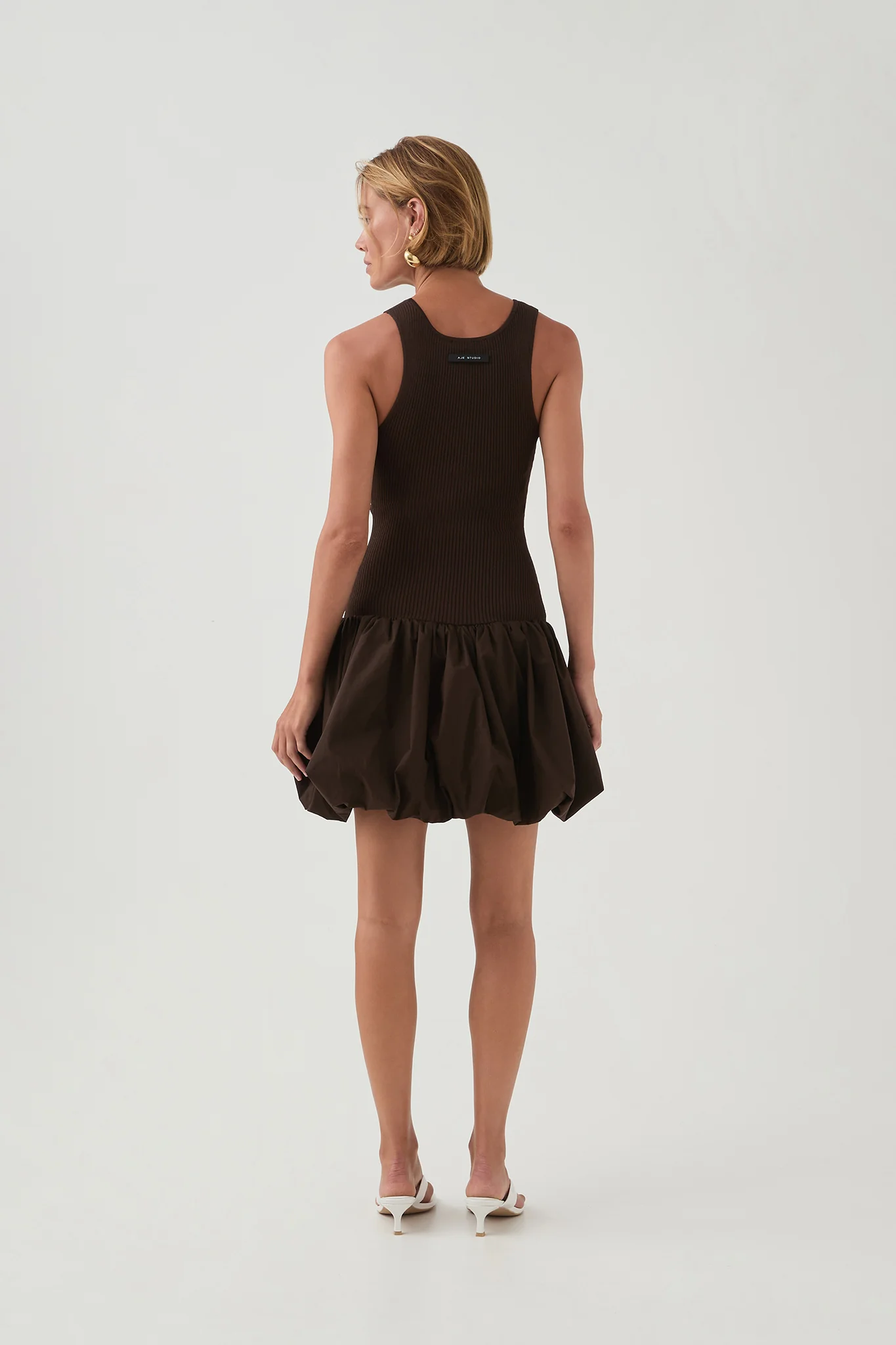 Havana Bubble Mini Dress - Image 6