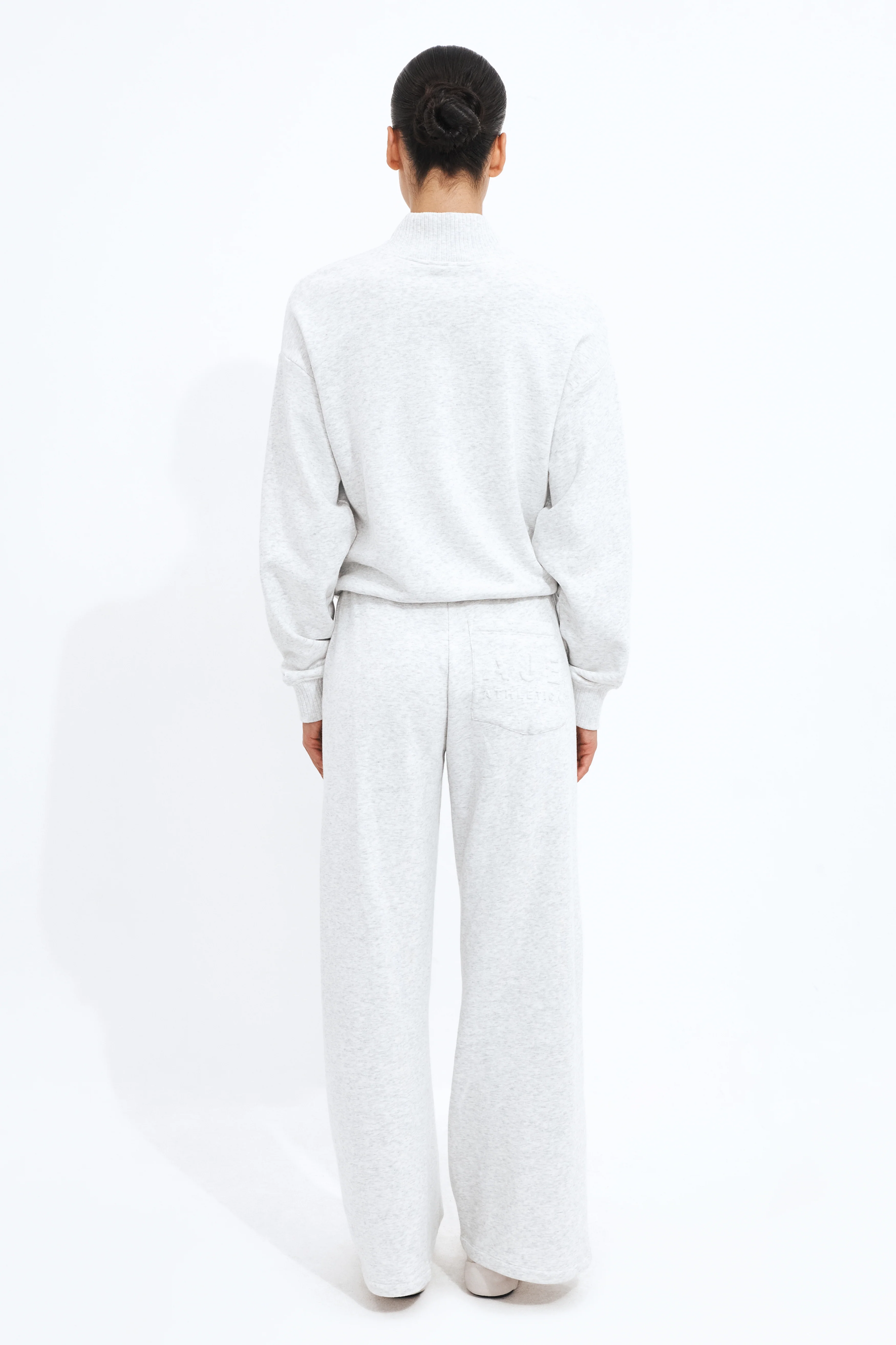 High Neck Logo Crop Jumper - Image 6