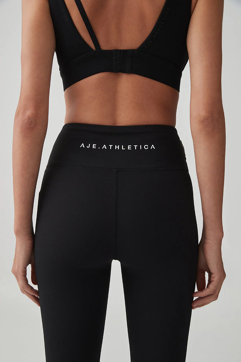 High Waist Split Hem Legging 205 - Image 5
