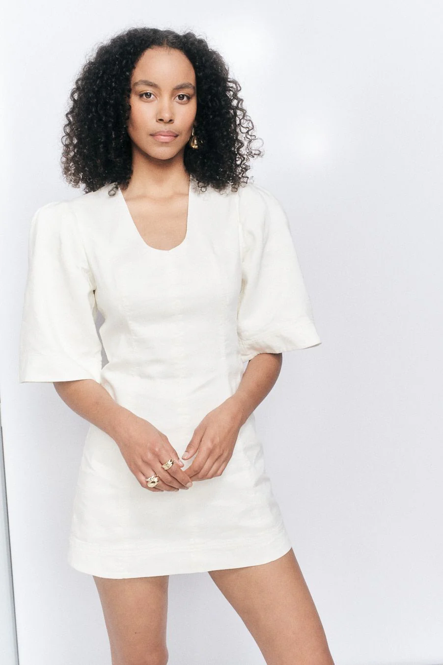 Hunter Twisted Mini Dress - Image 6