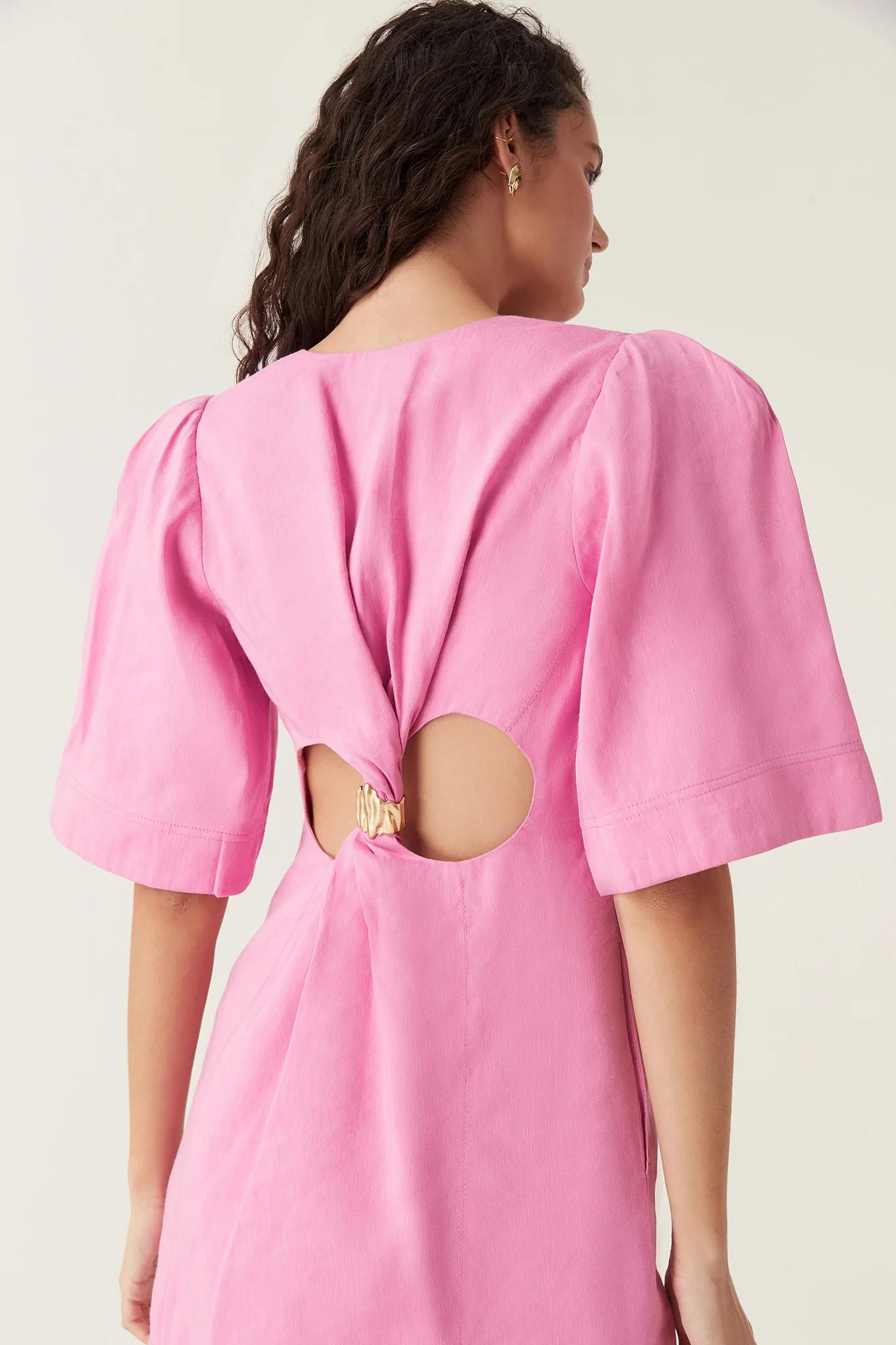 Hunter Twisted Mini Dress - Image 4