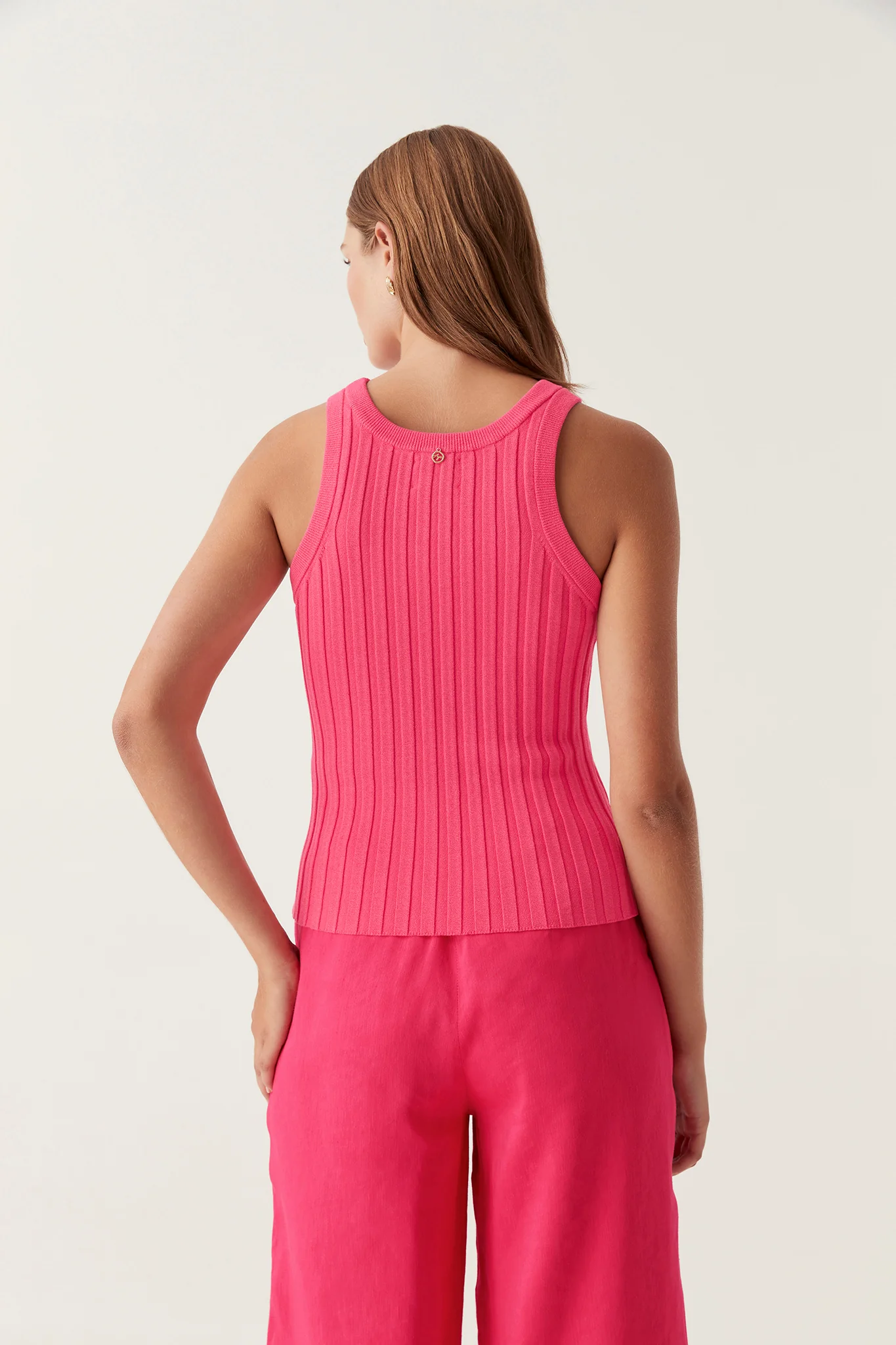 Hydra Racer Knit Ribbed Top - Image 6