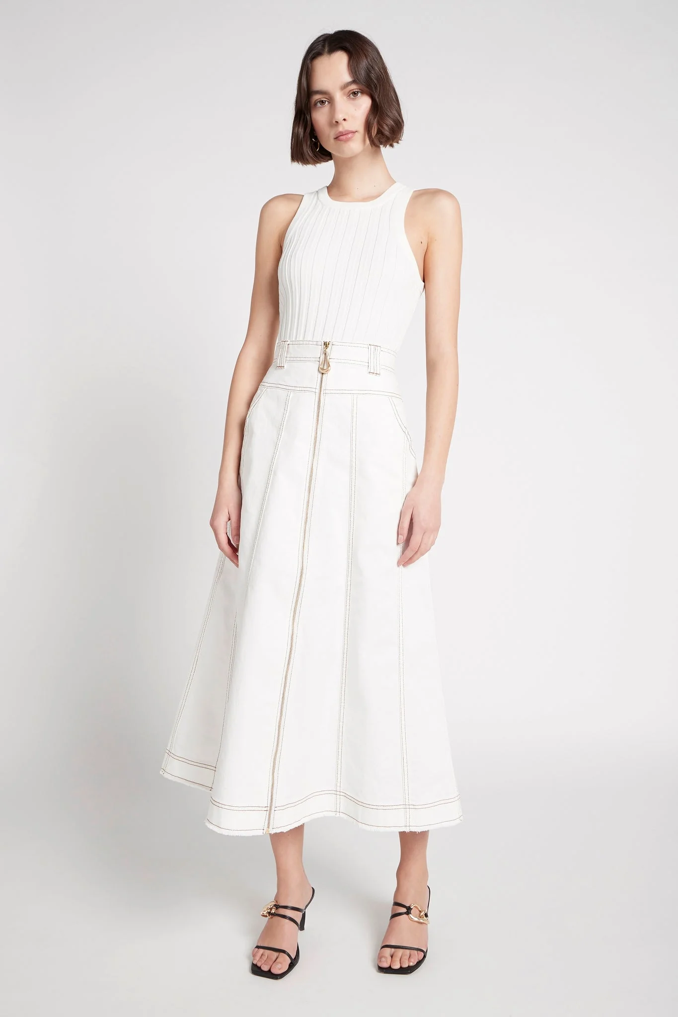 Hydra Racer Knit Ribbed Top - Image 5