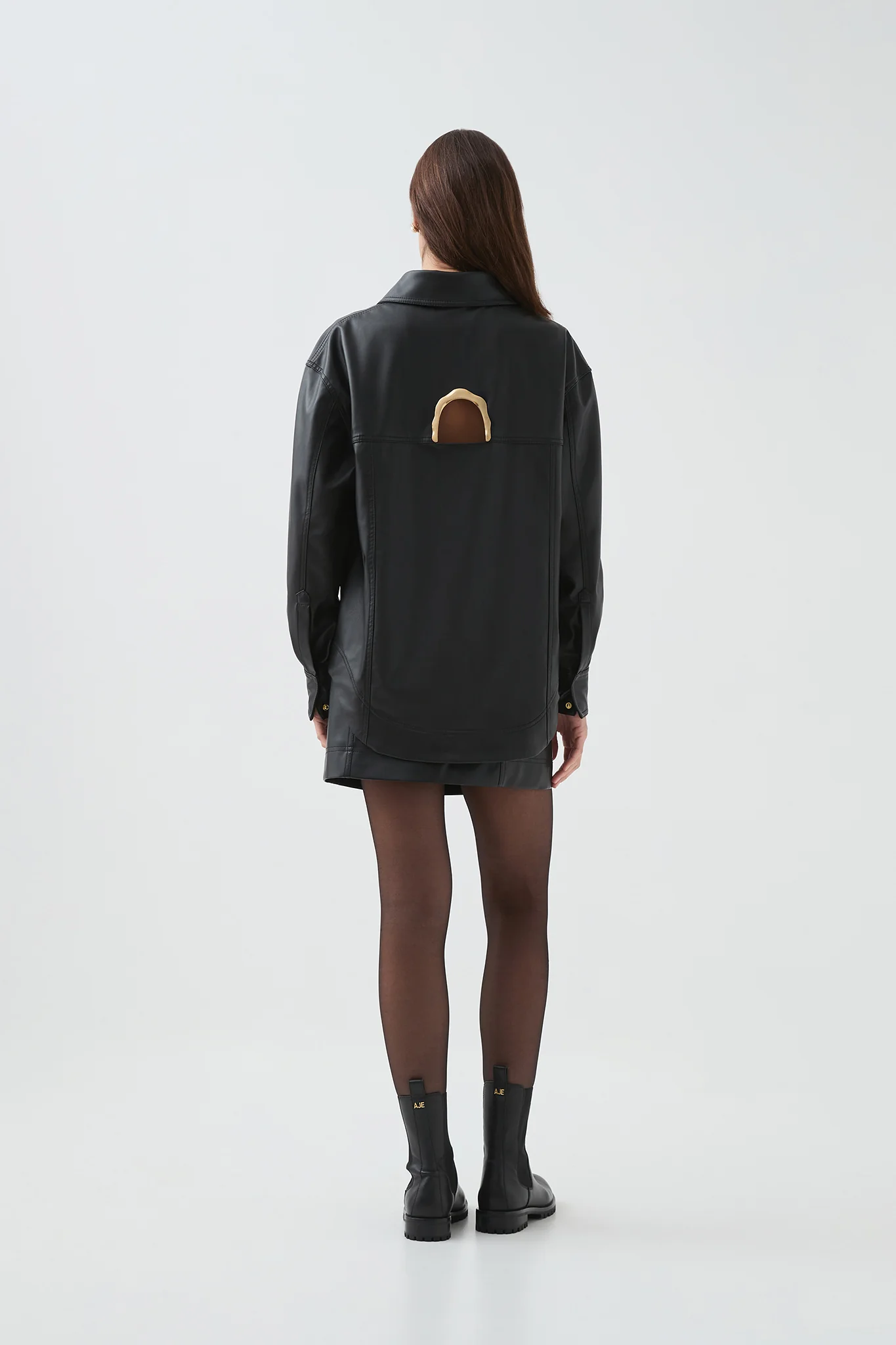 Illusion Hardware Mini Skirt - Image 6