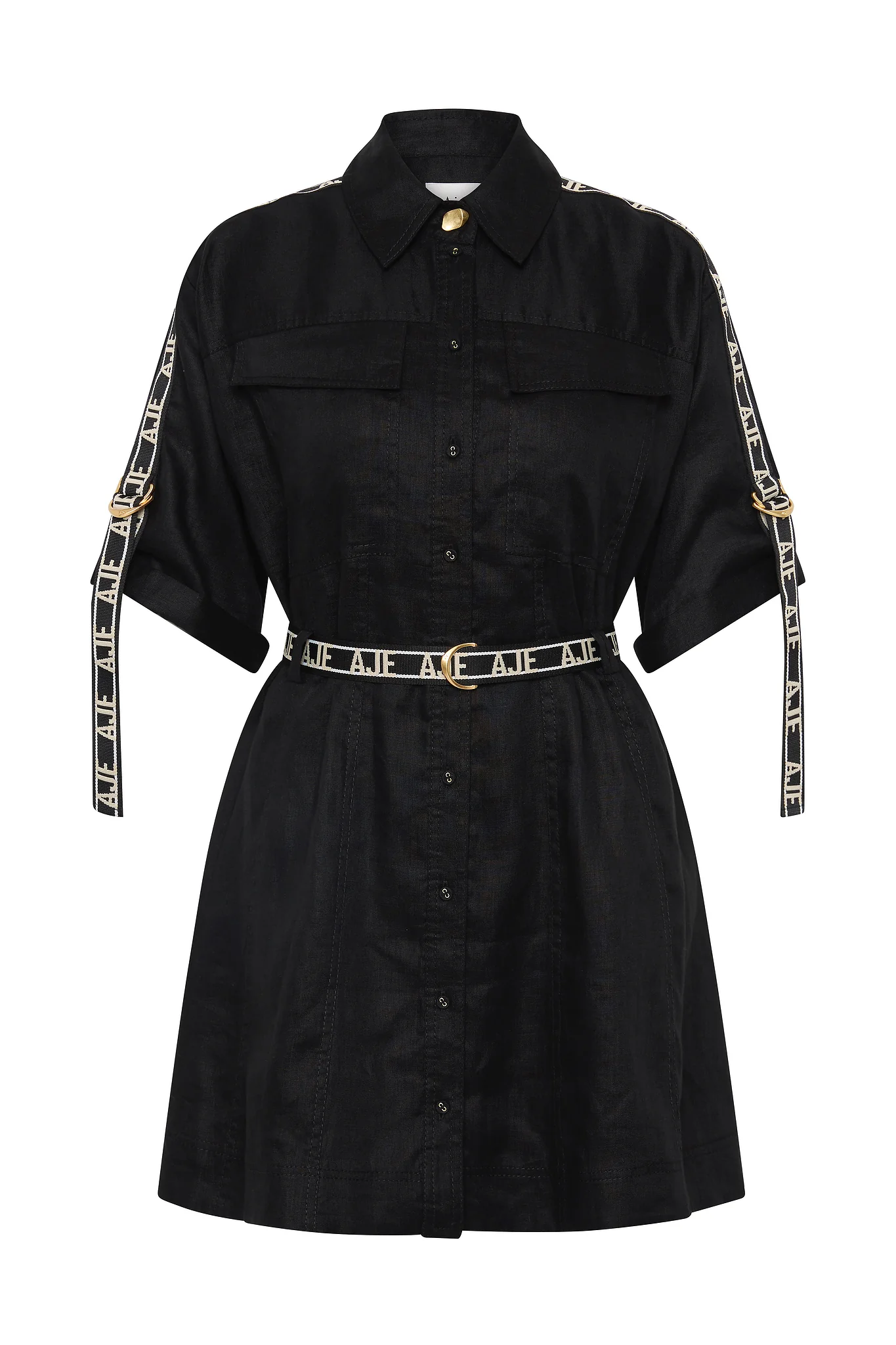 Imogen Logo Mini Dress - Image 2