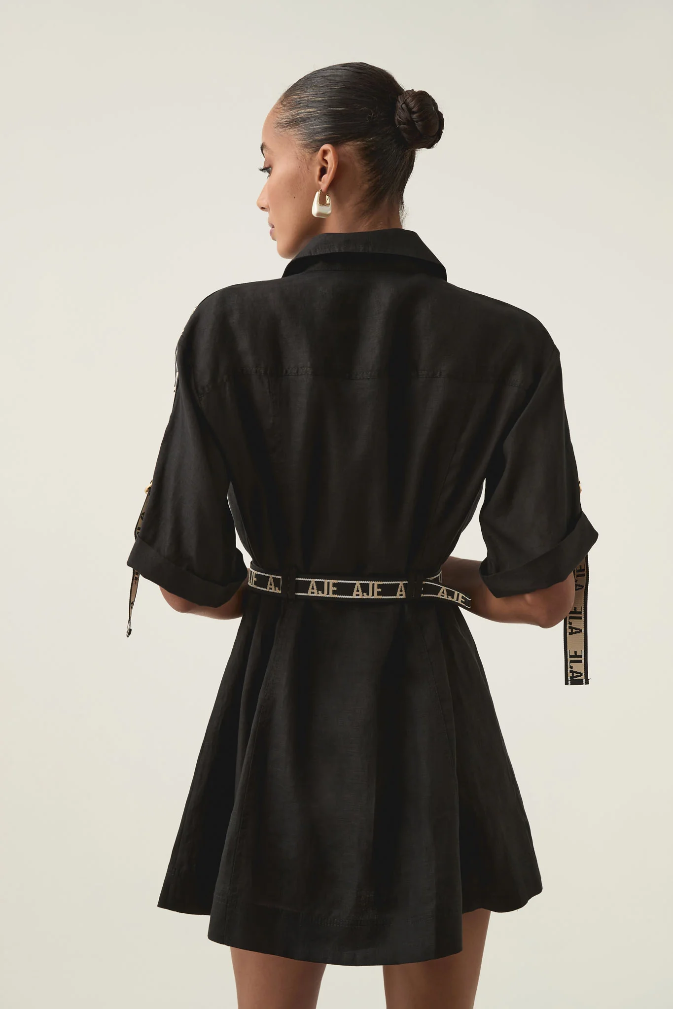 Imogen Logo Mini Dress - Image 6