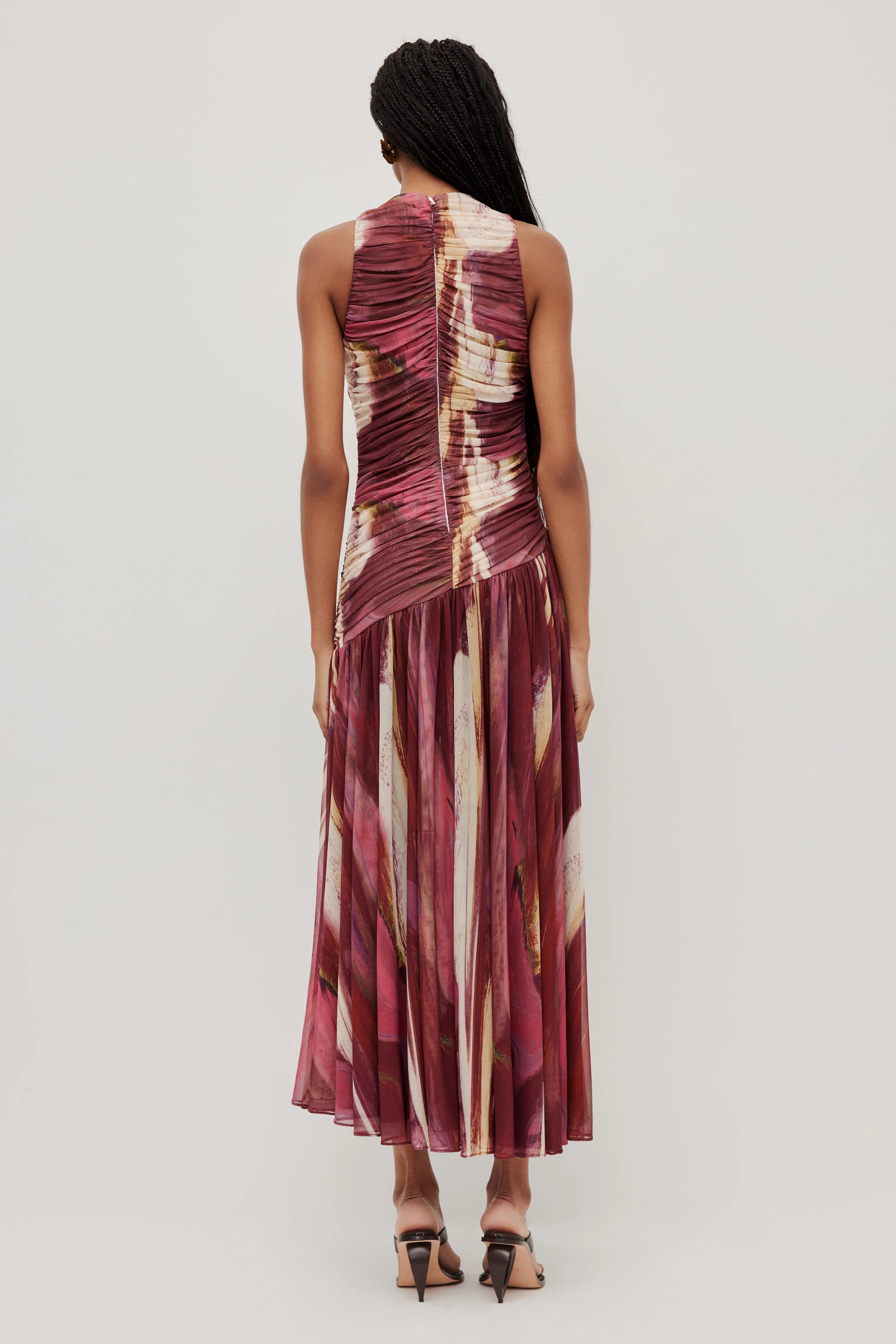 Ines Mesh Maxi Dress - Image 6