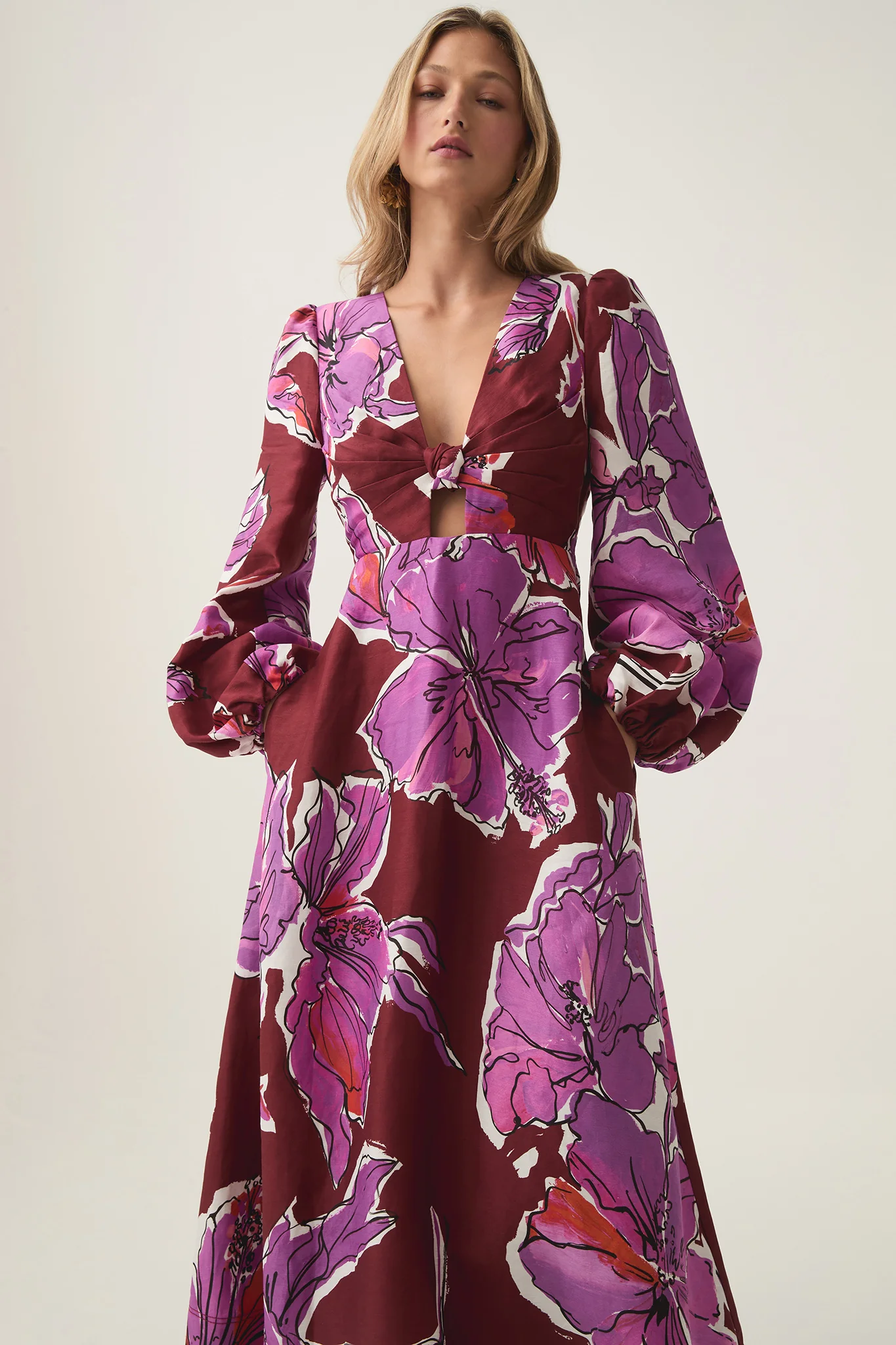Inflorescence Midi Dress - Image 3