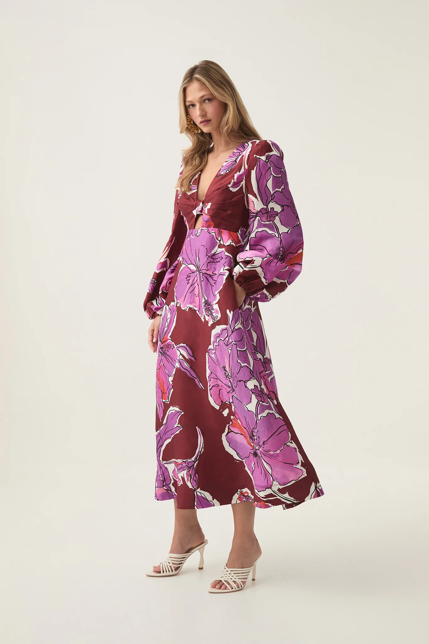 Inflorescence Midi Dress - Image 4