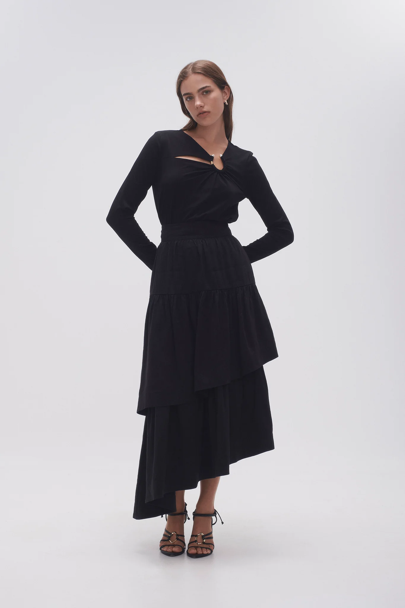 Interlace Midi Skirt - Image 3