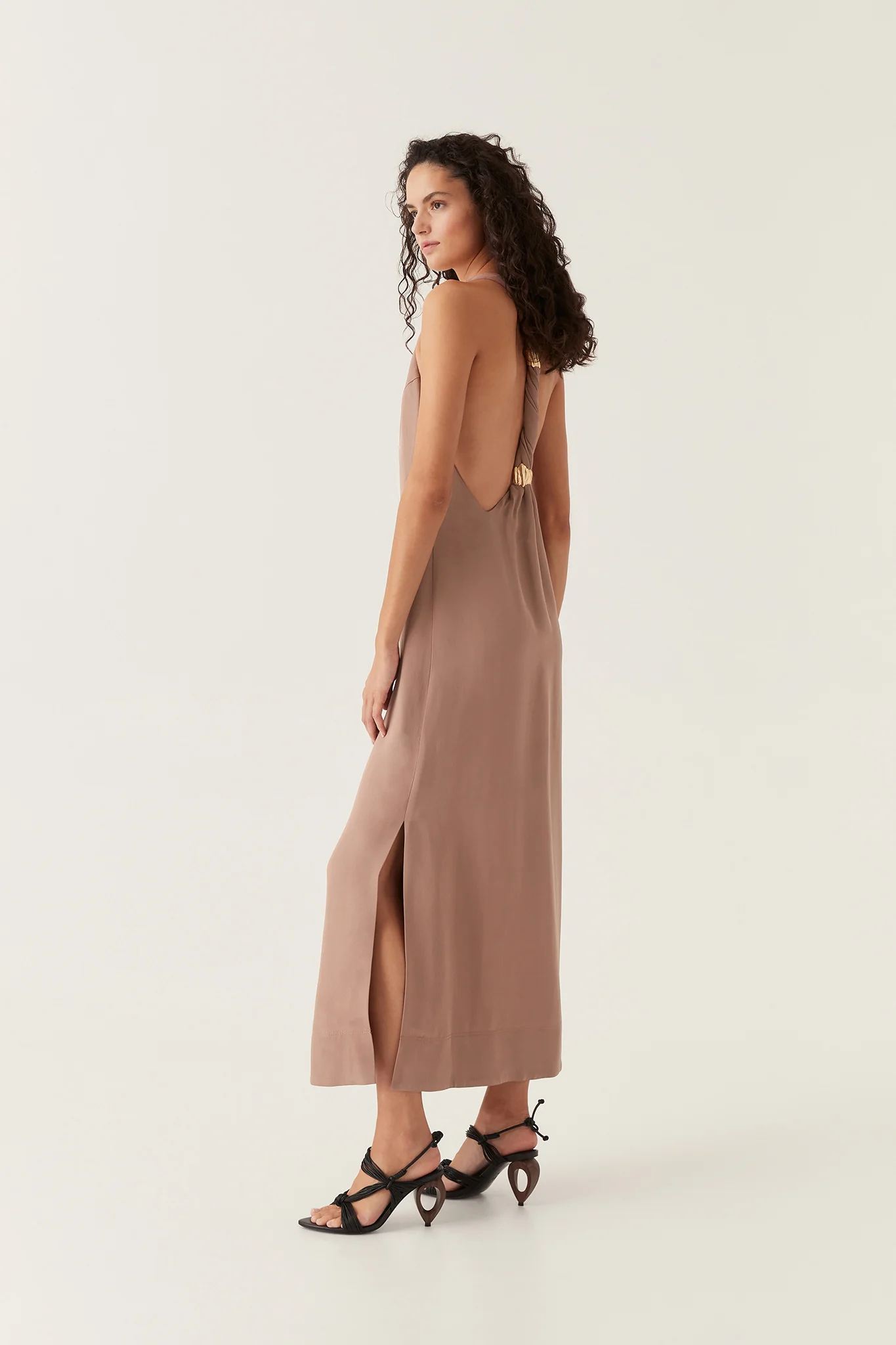 Intrigue Twist Back Maxi Dress - Image 3