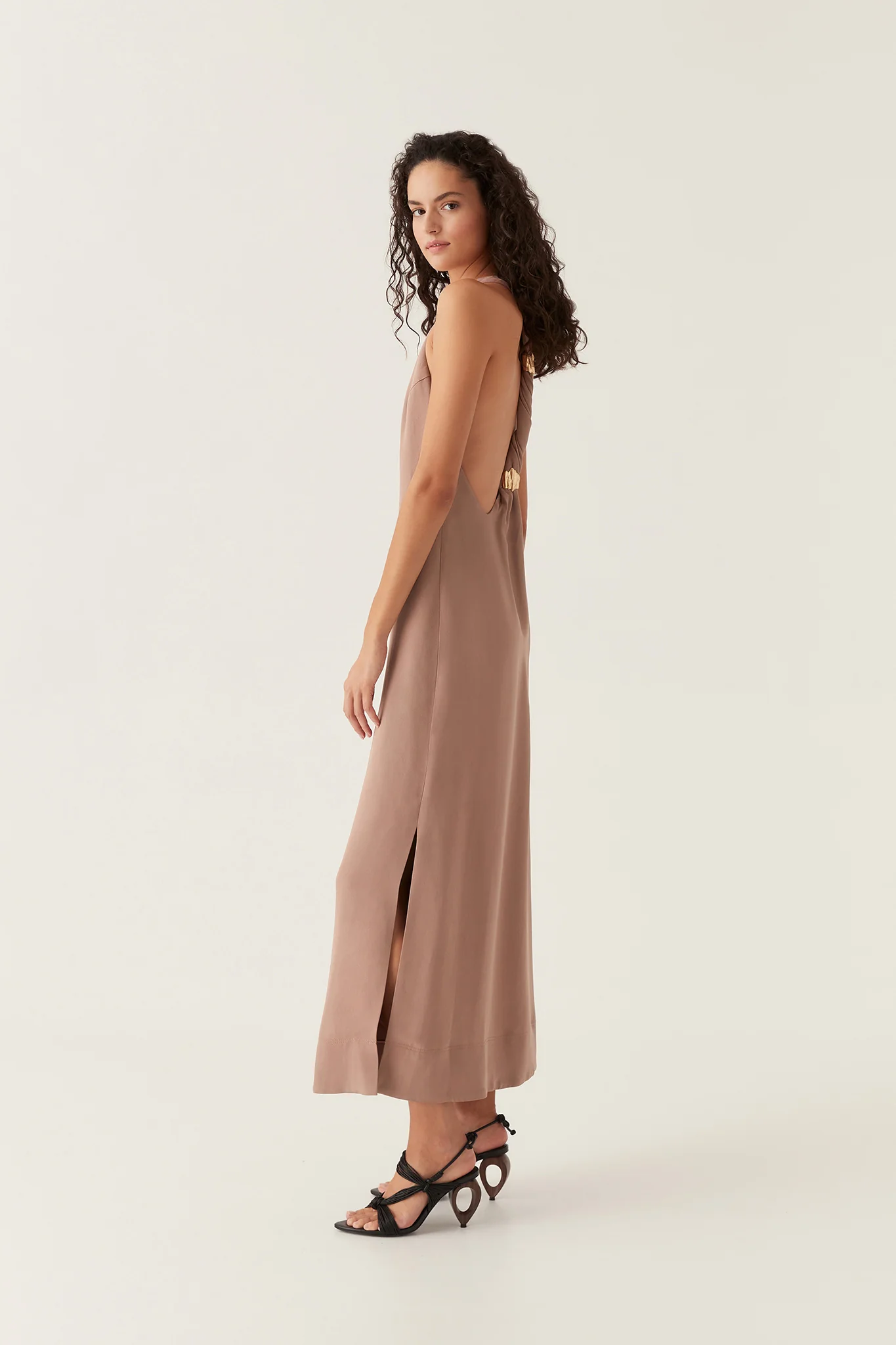Intrigue Twist Back Maxi Dress - Image 4