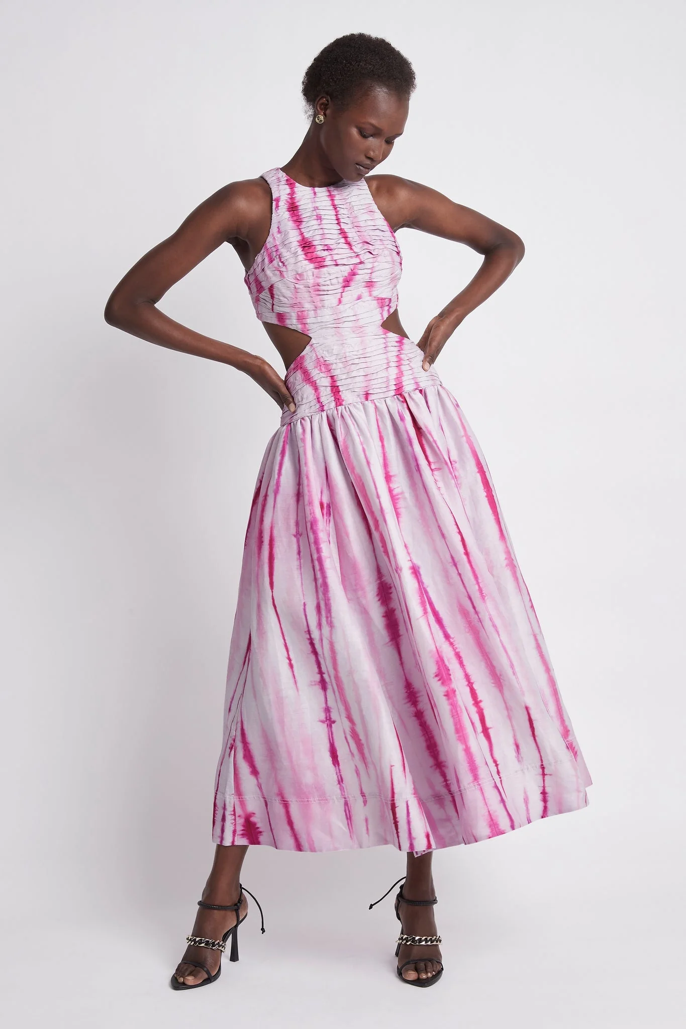 Introspect Cut Out Midi Dress - Image 3