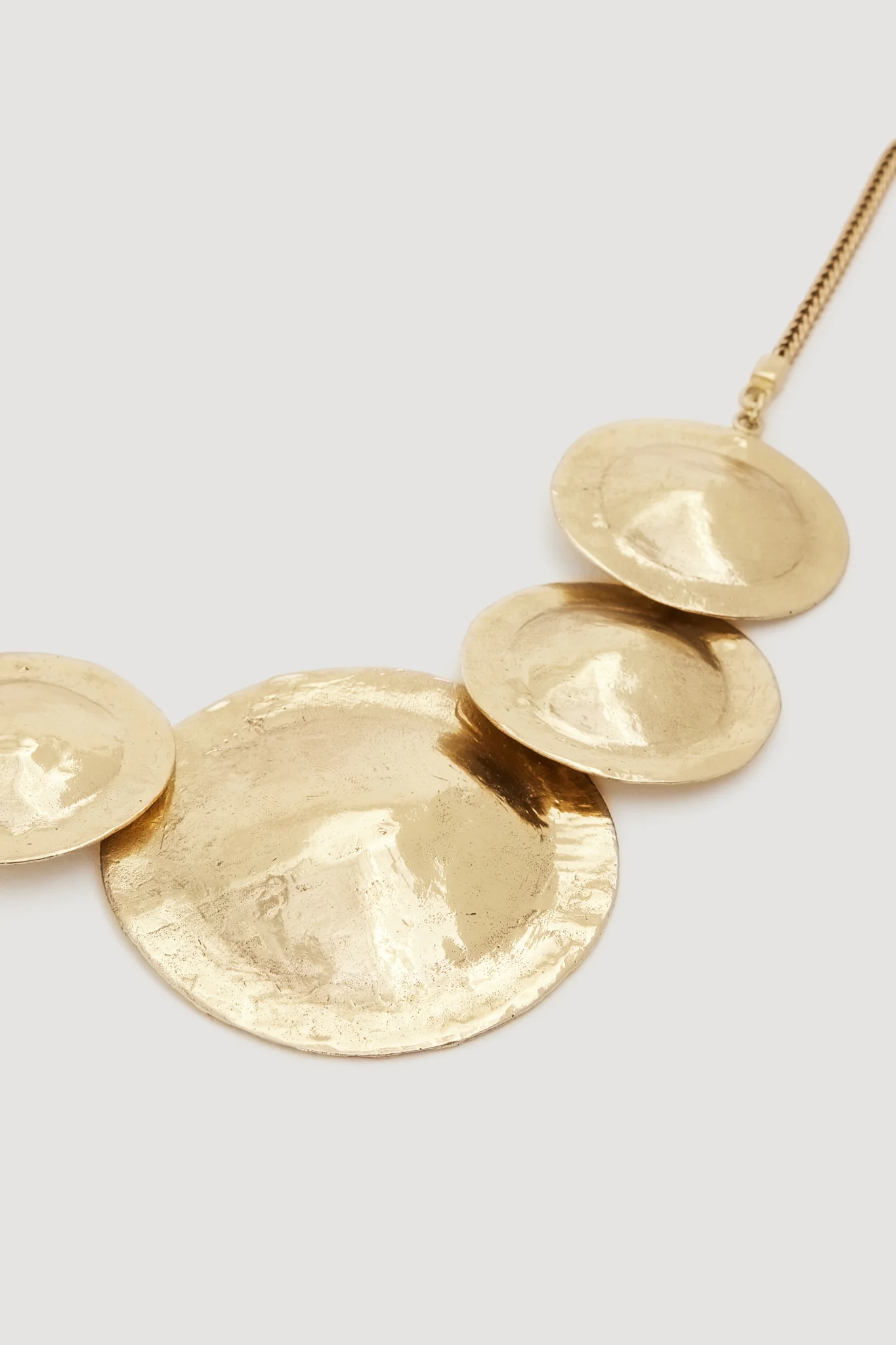 Ira Large Disc Necklace - Image 2