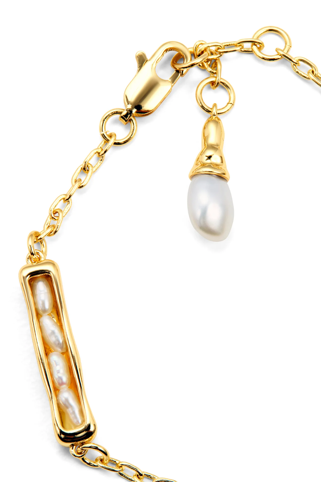 Iria Pearl Link Bracelet - Image 3
