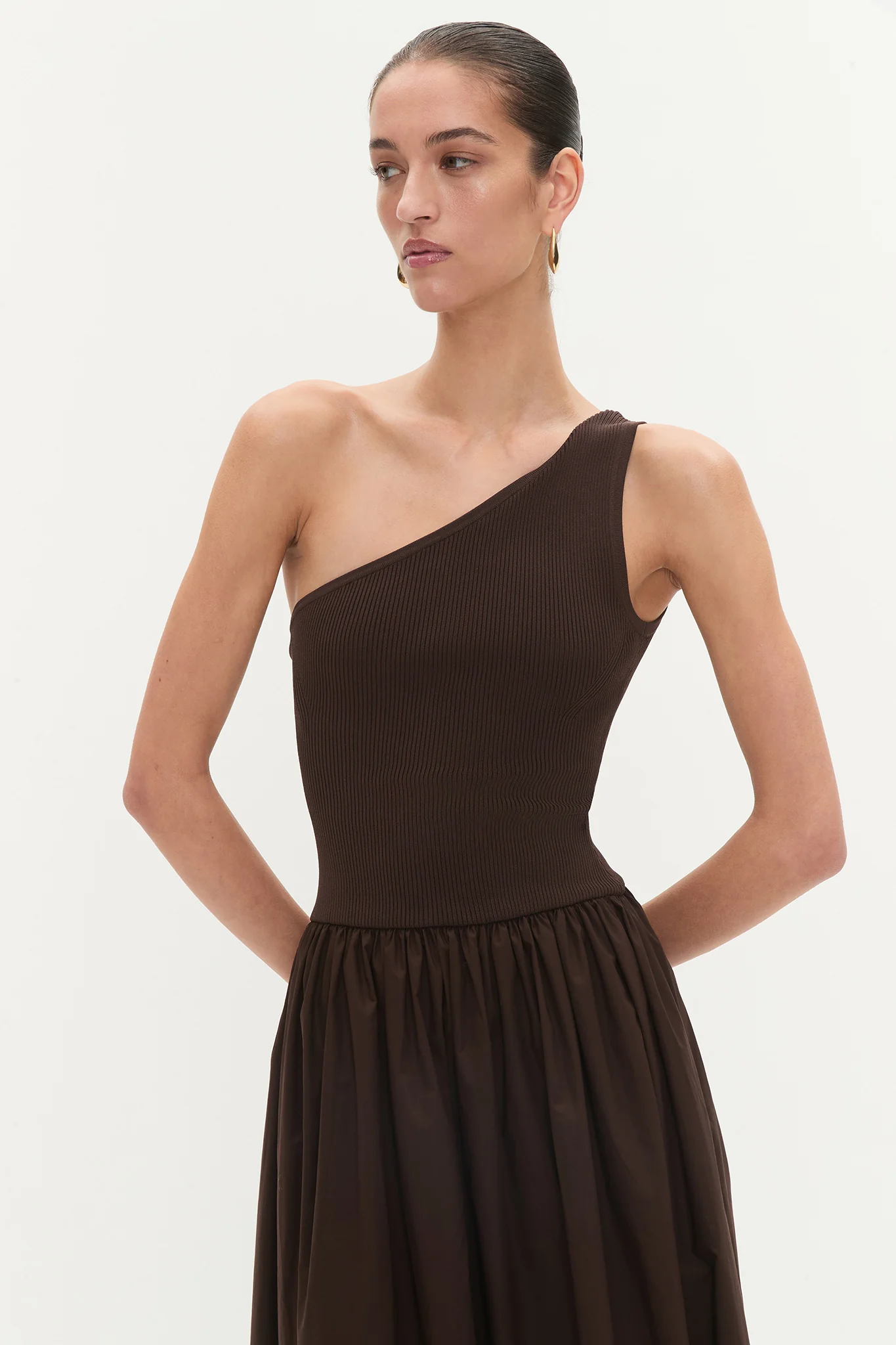 Isla One Shoulder Maxi Dress - Image 4