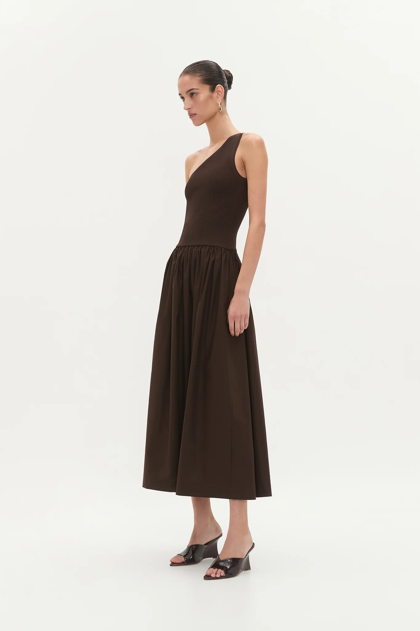 Isla One Shoulder Maxi Dress - Image 5