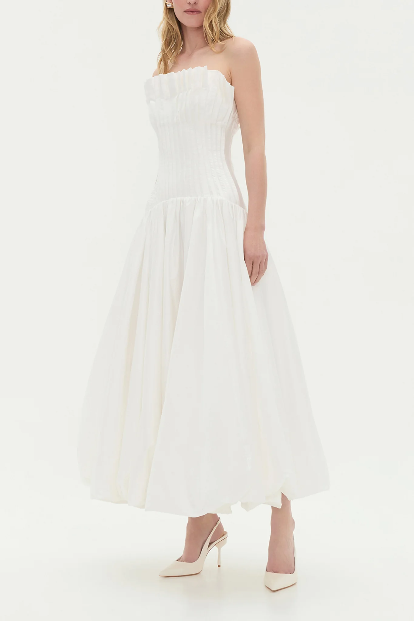 Ivy Bubble Hem Gown