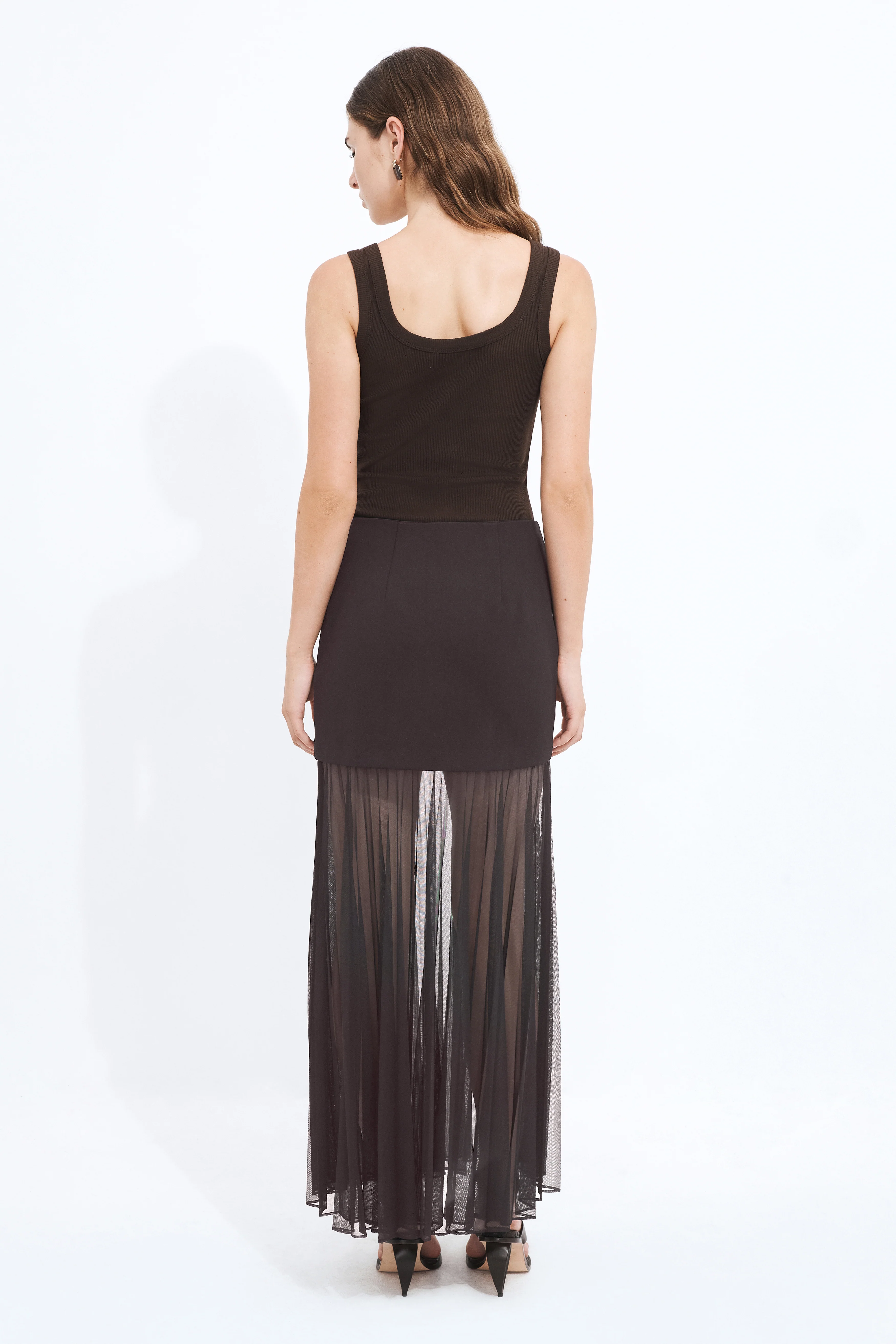 Ivy Sheer Maxi Skirt - Image 8