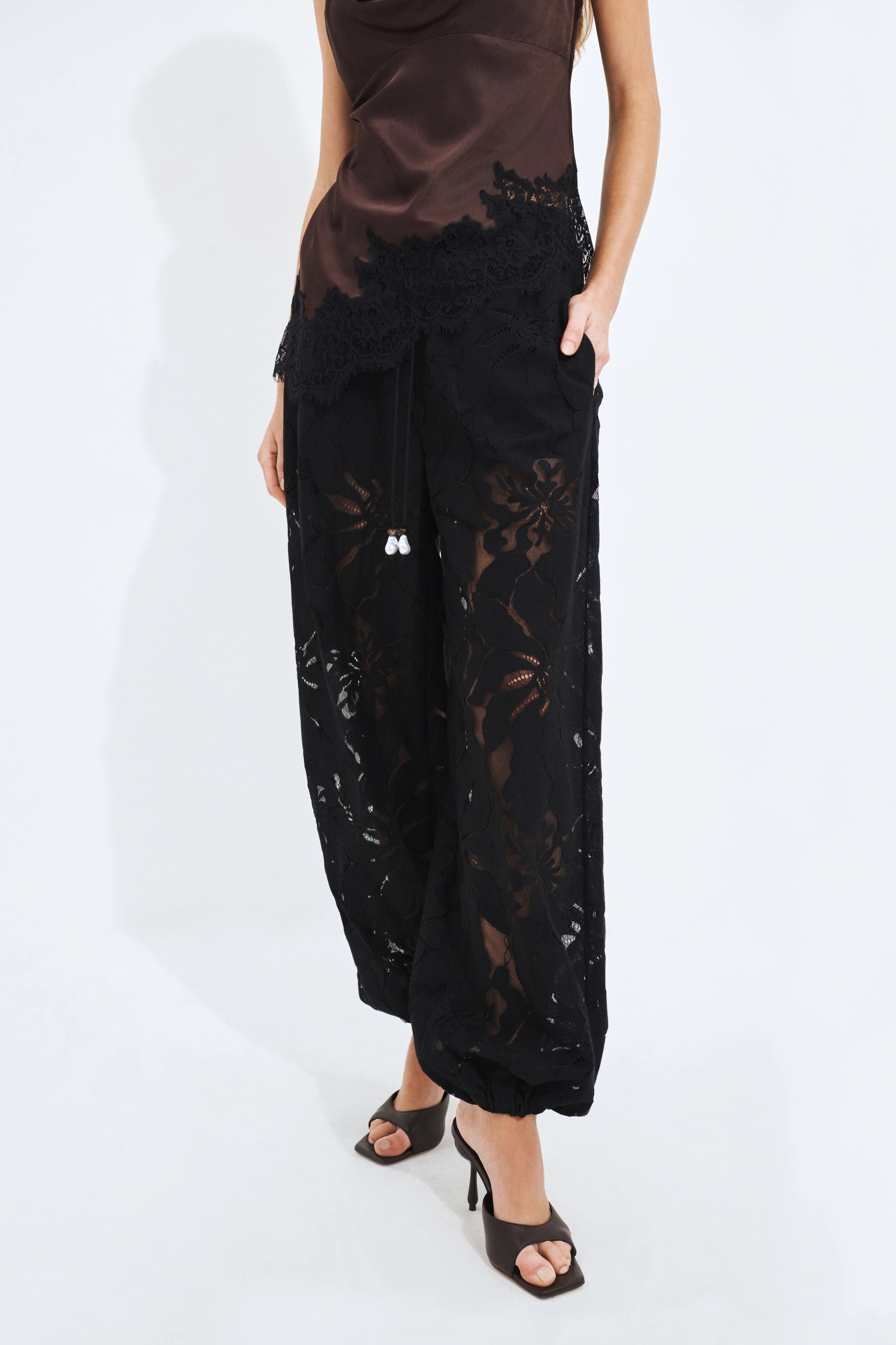 Izzy Lace Harem Pant - Image 3