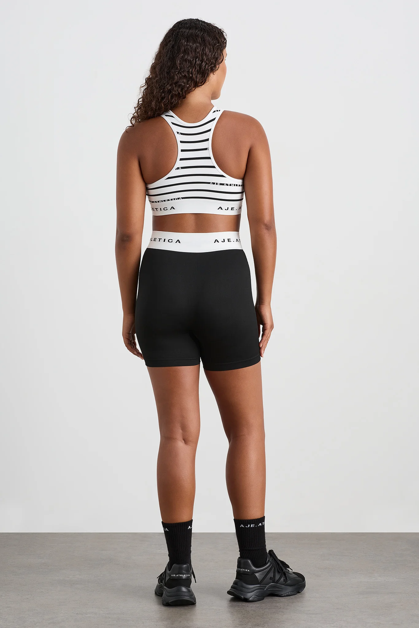 Jacquard Stripe Sports Bra 331 - Image 10