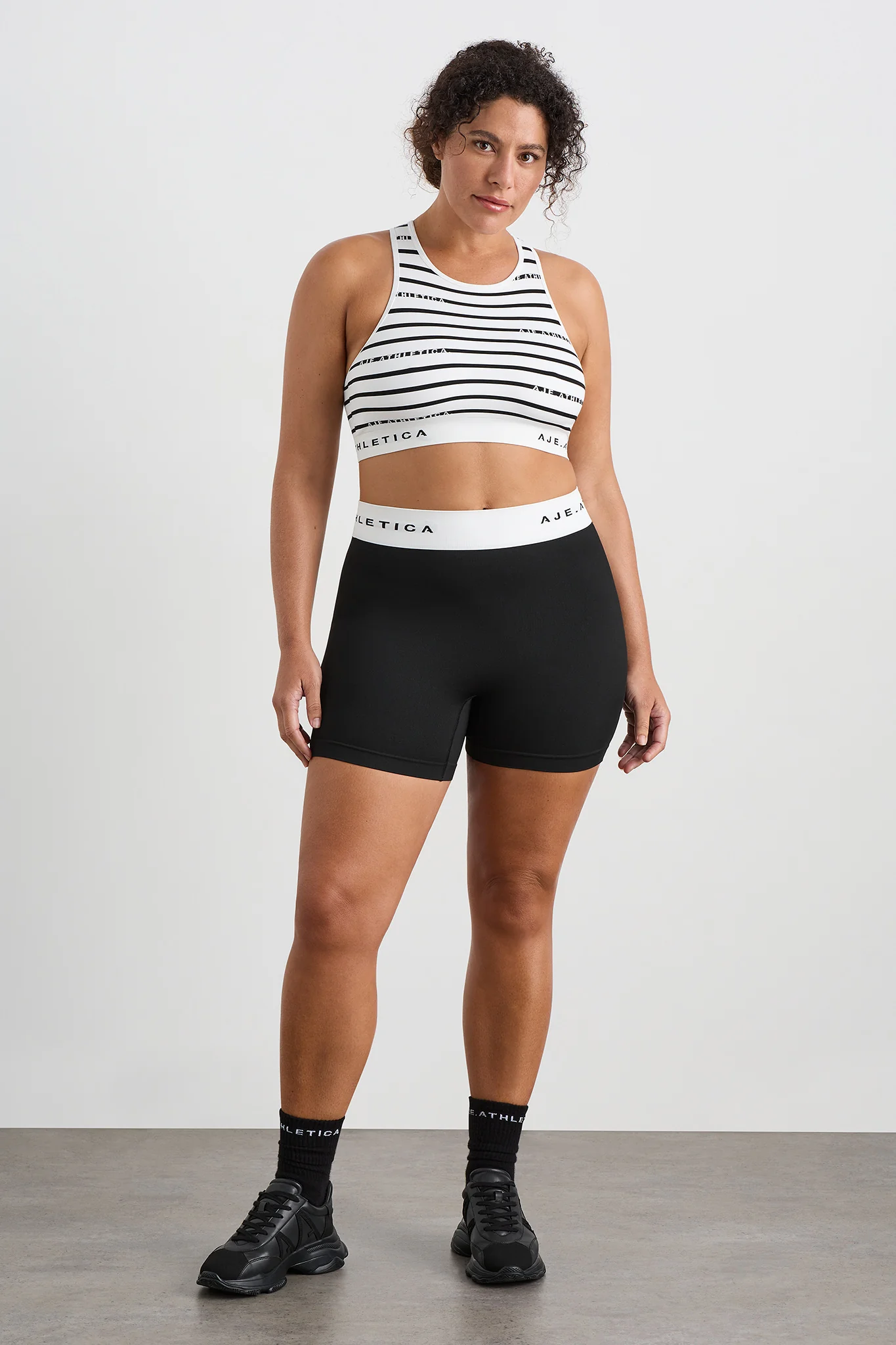 Jacquard Stripe Sports Bra 331 - Image 12