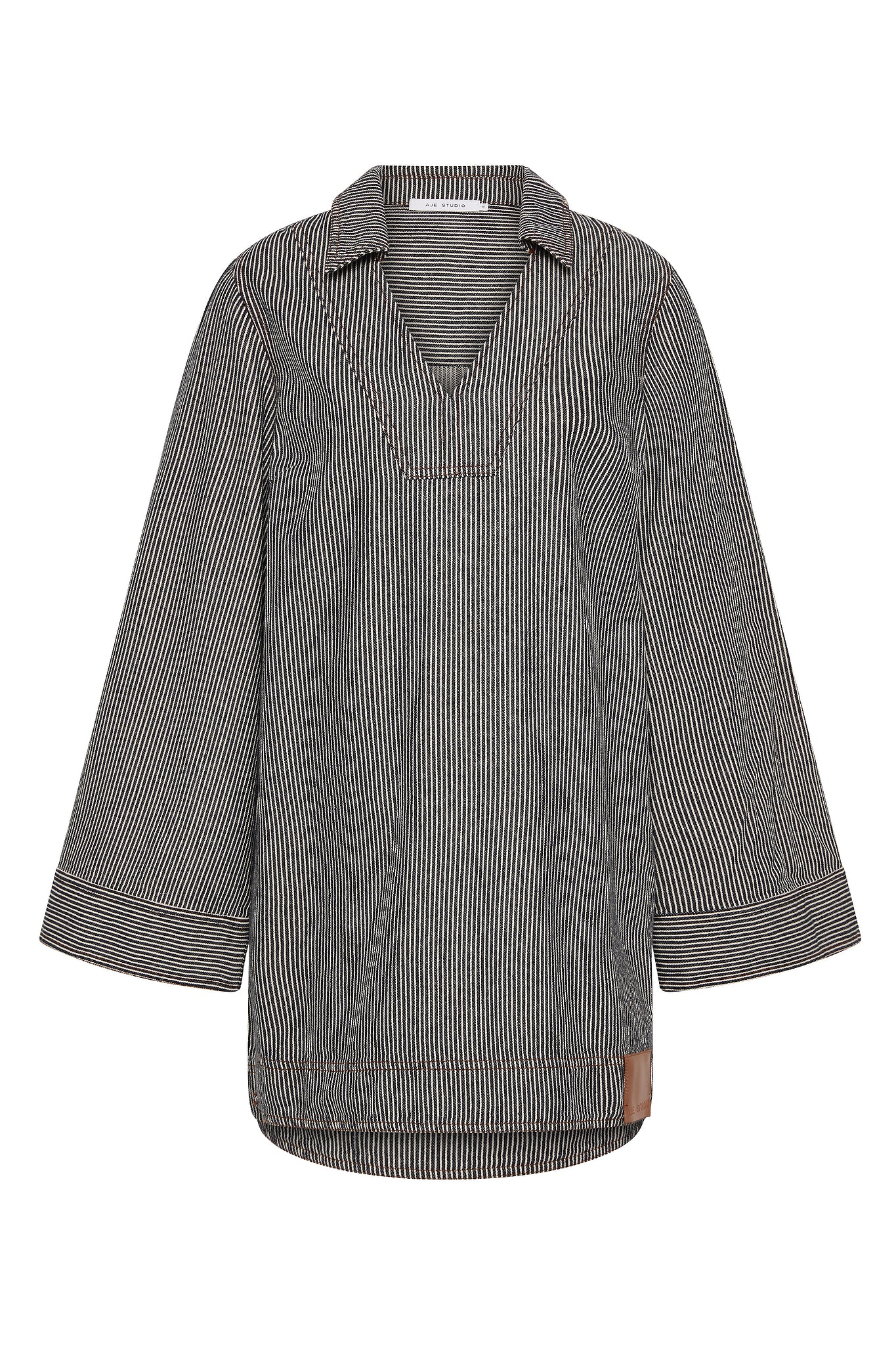 Josette Denim Tunic Dress - Image 2