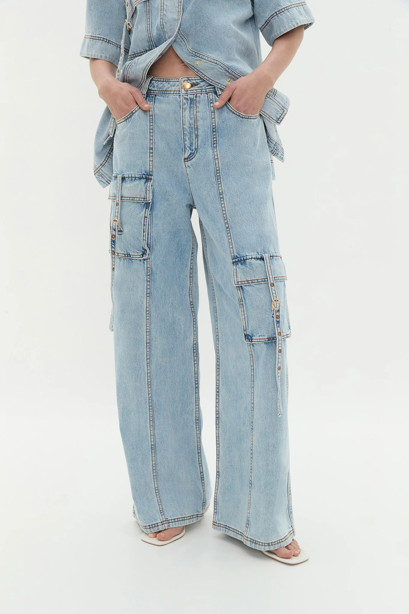 Juno Cargo Jeans - Image 3