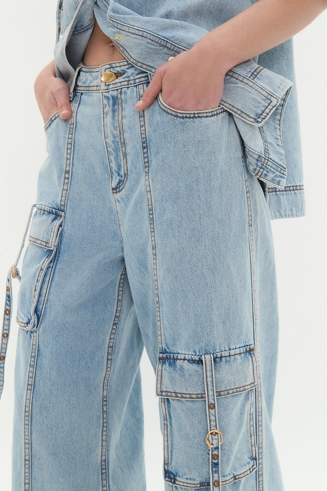 Juno Cargo Jeans - Image 4