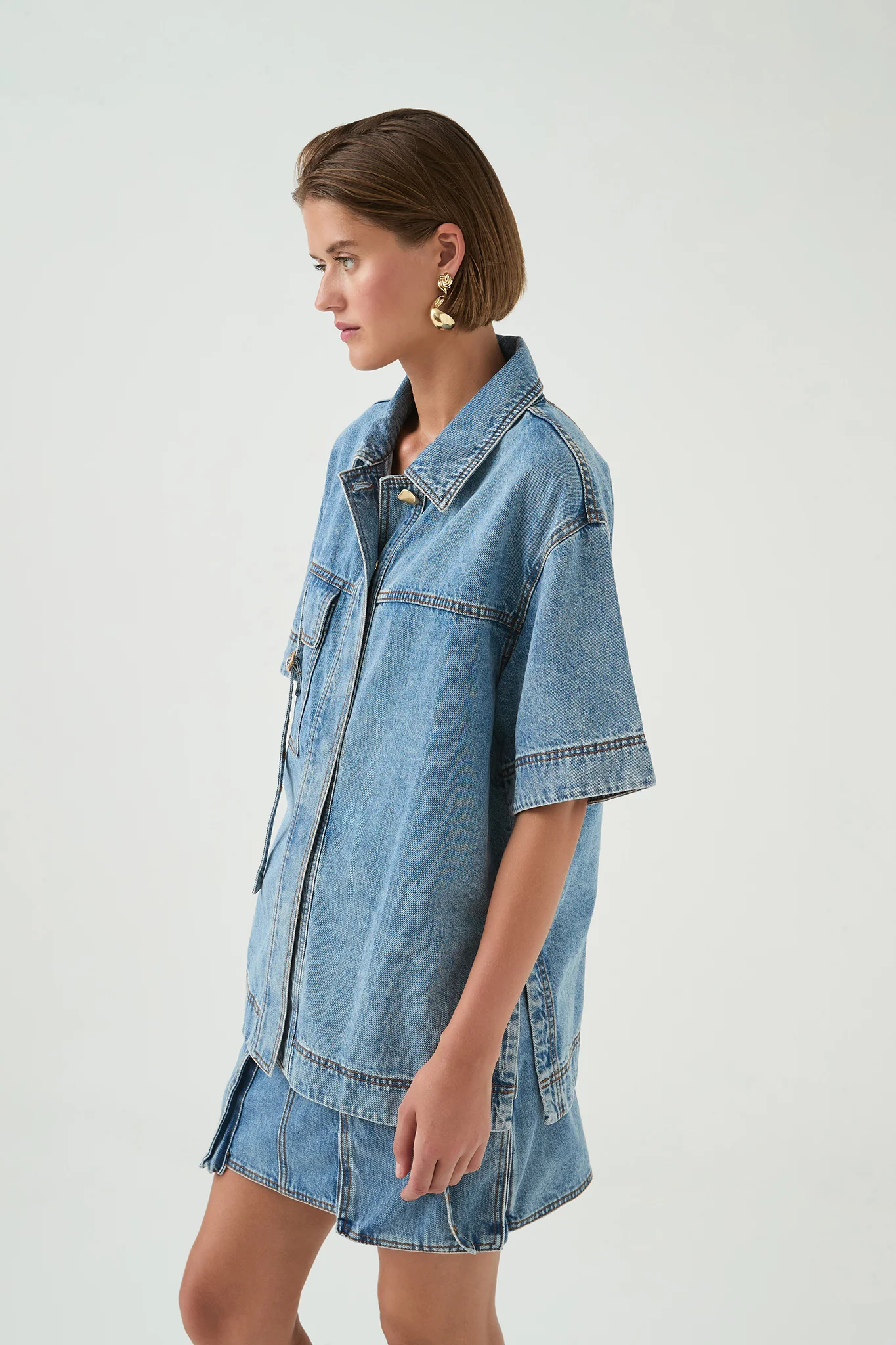 Juno Denim Shirt - Image 6
