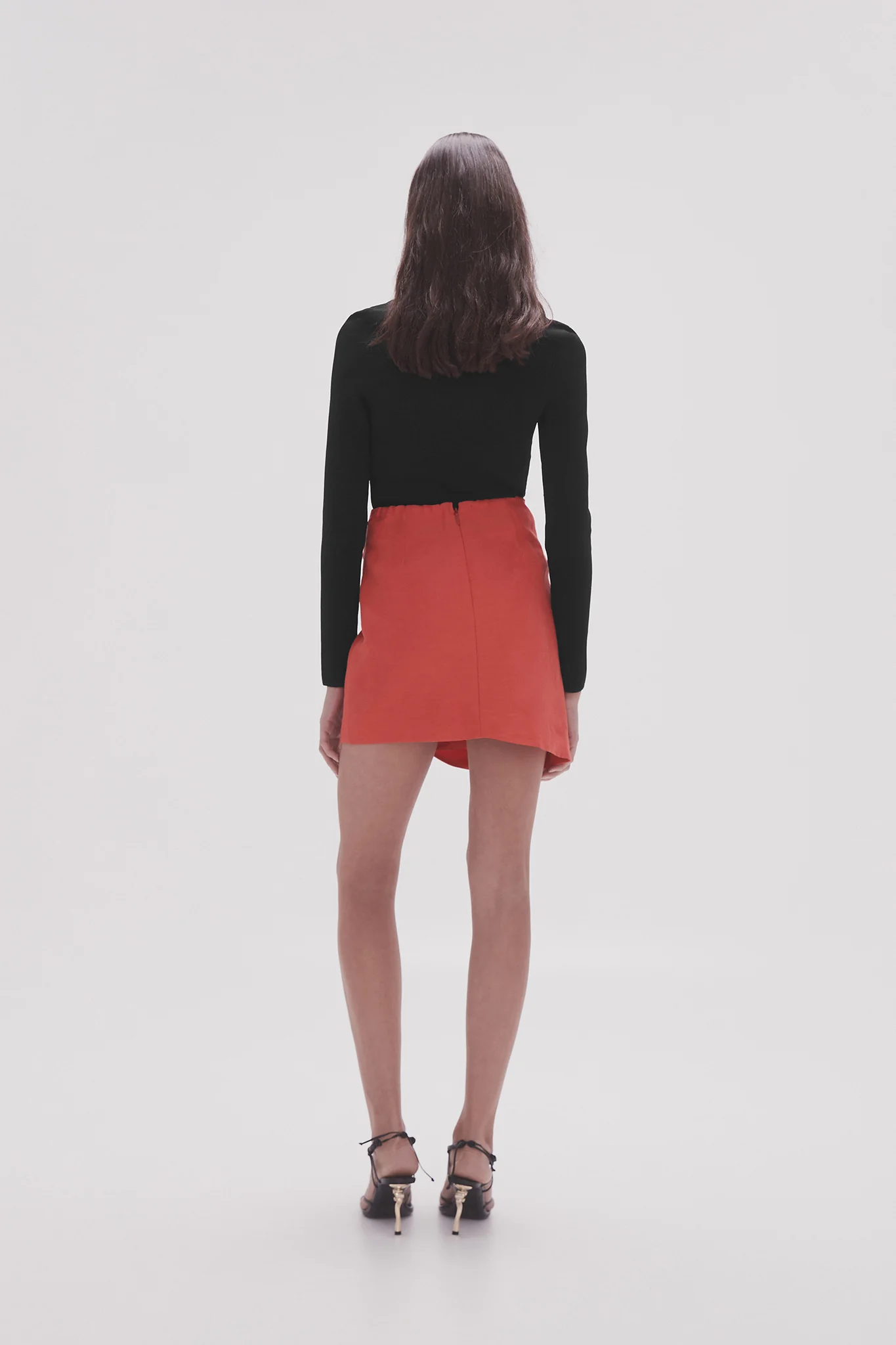 Kinship Draped Mini Skirt - Image 5