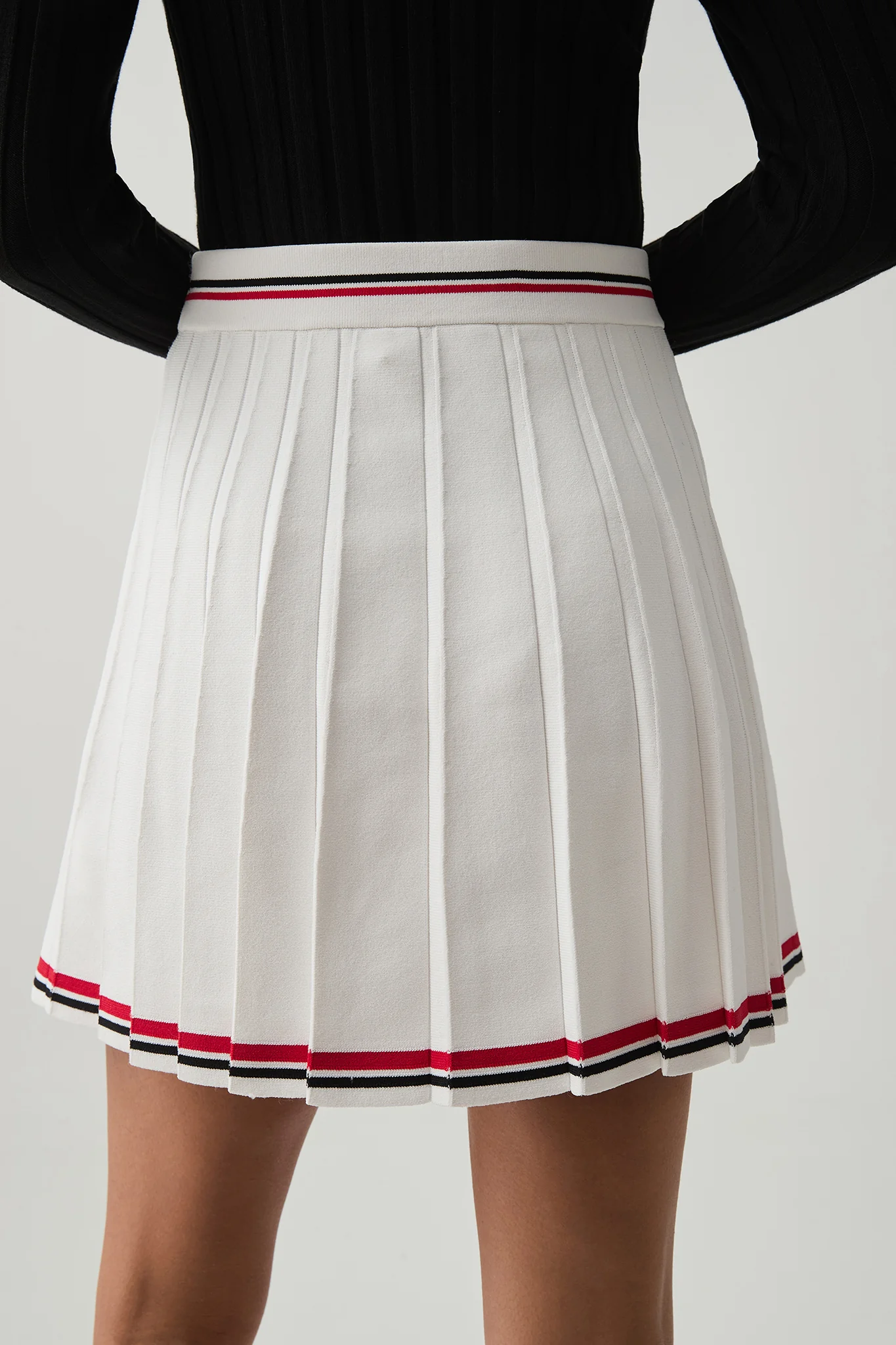 Knit Pleated Skirt 628 - Image 5