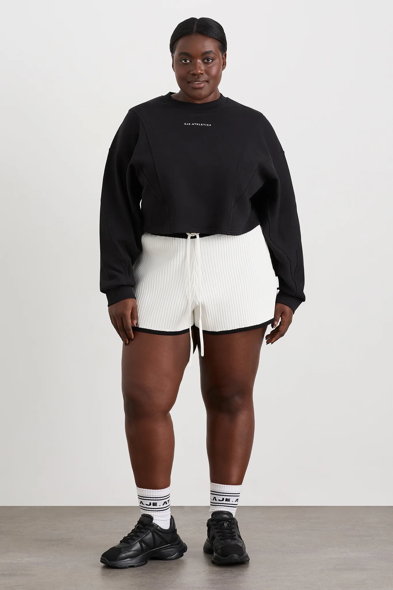 Knit Ribbed Shorts 603 - Image 7