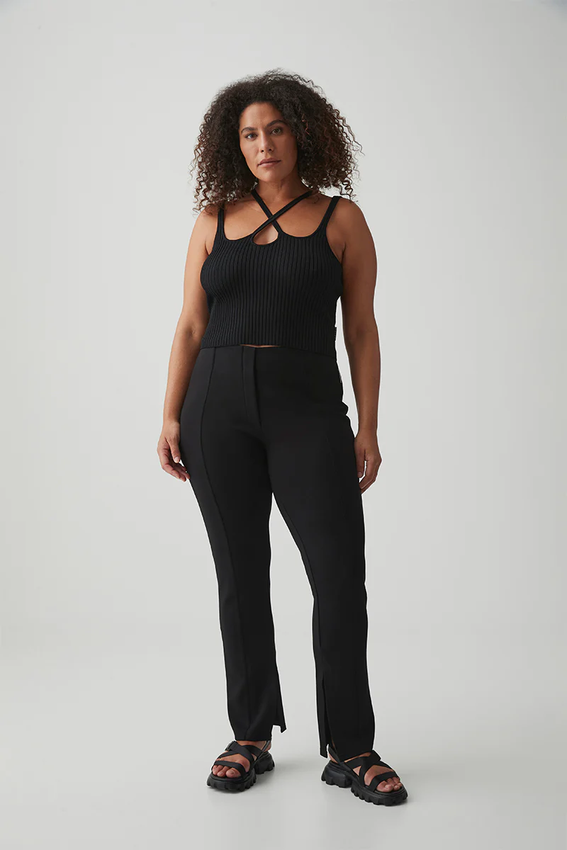 Crossover Knit Strap Tank 165 - Image 9