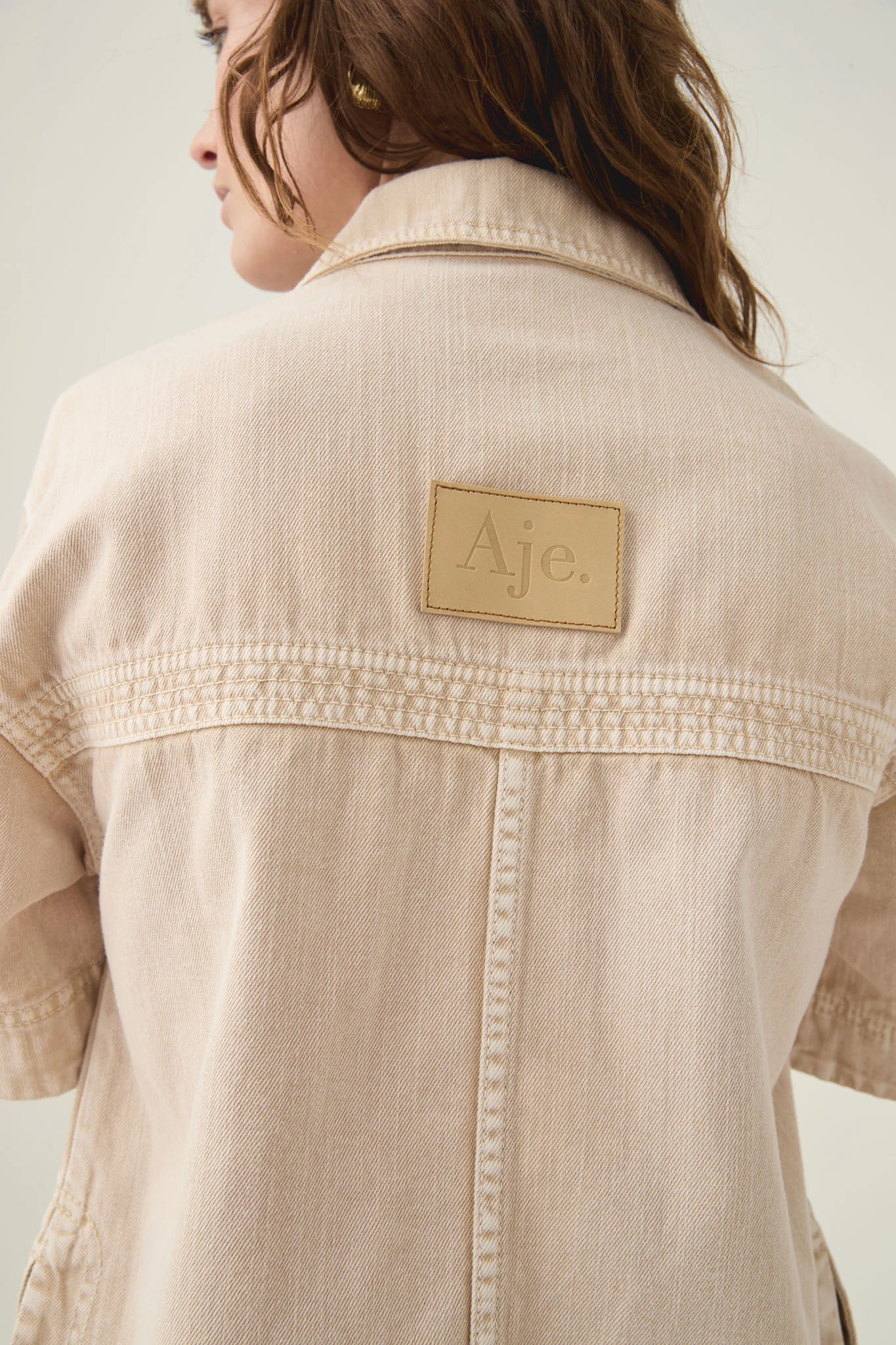 Kya Contrast Denim Shirt - Image 7