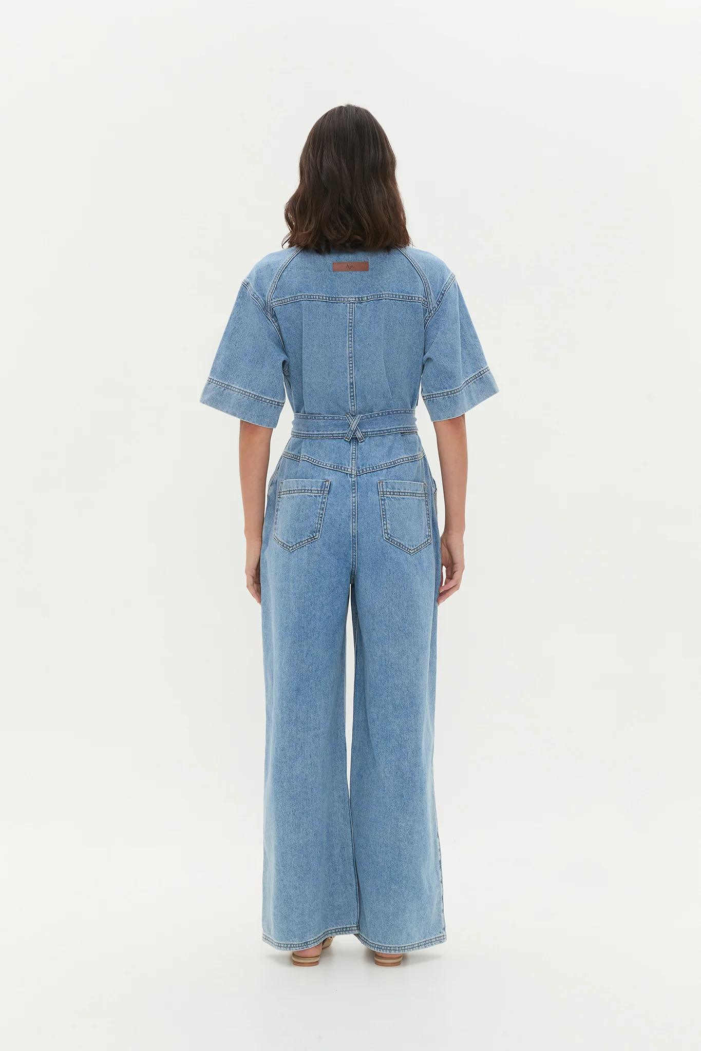 Lane Denim Jumpsuit - Image 7