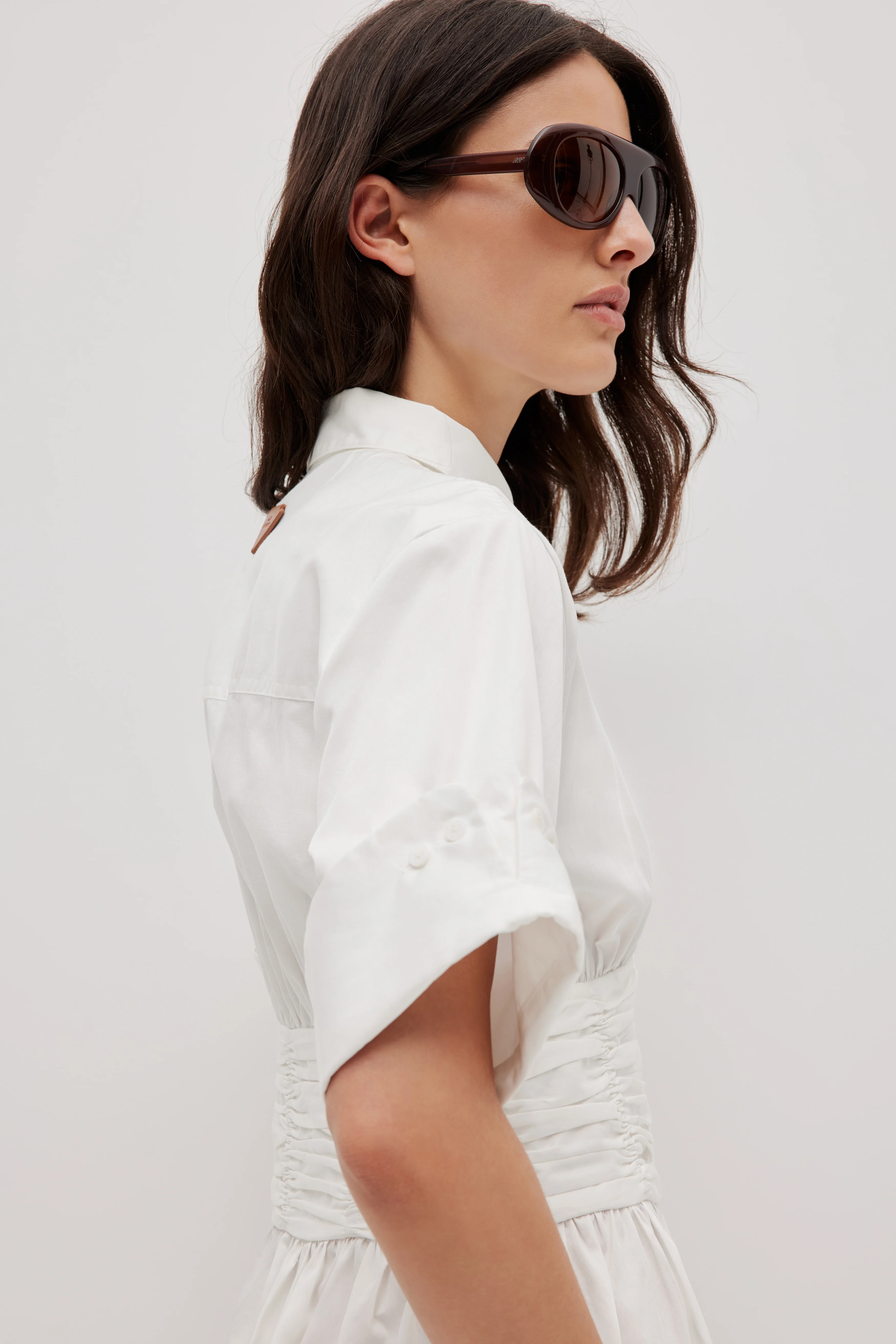 Laure Mini Shirt Dress - Image 6