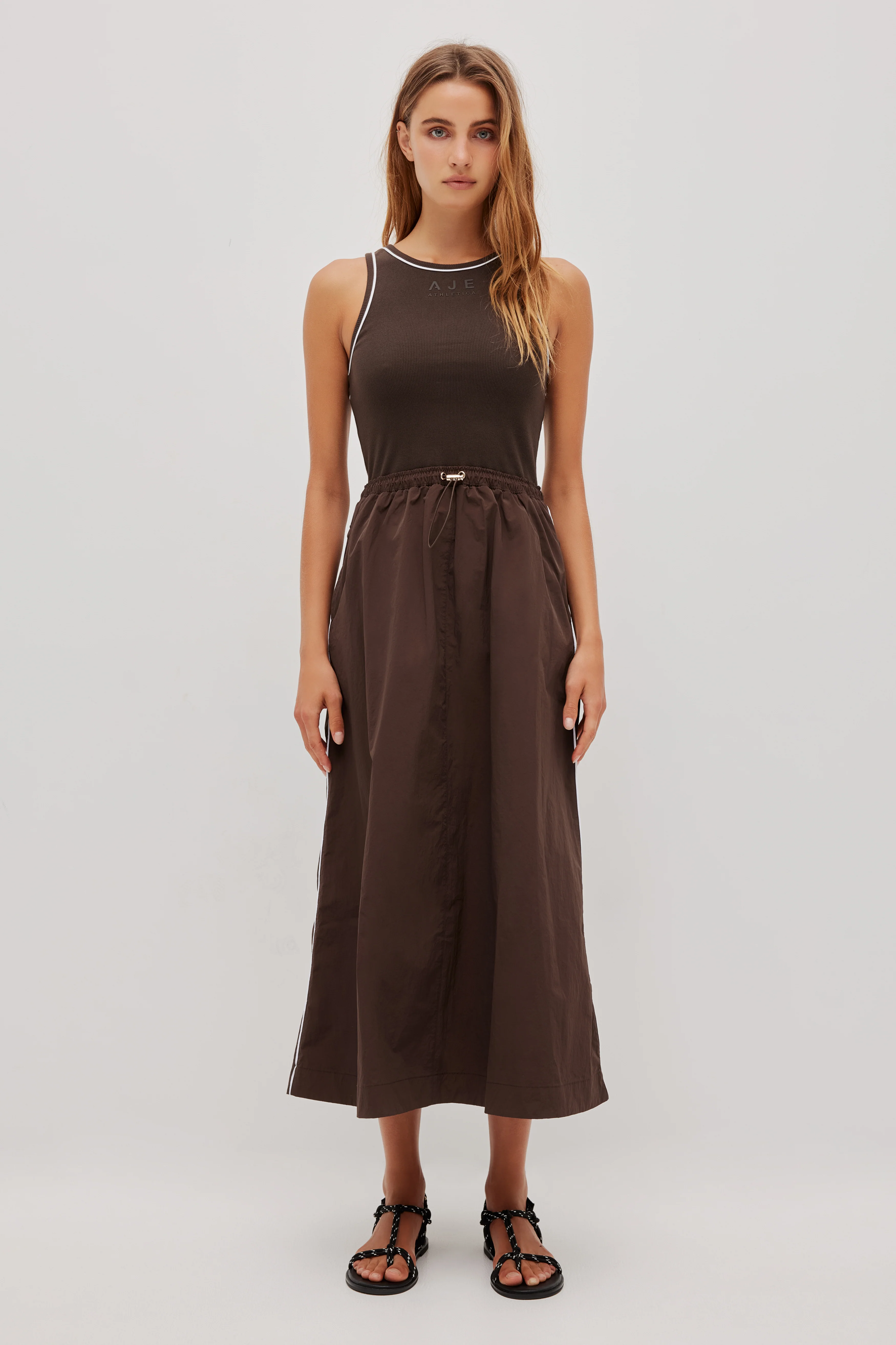 Layered Racerback Dress 827