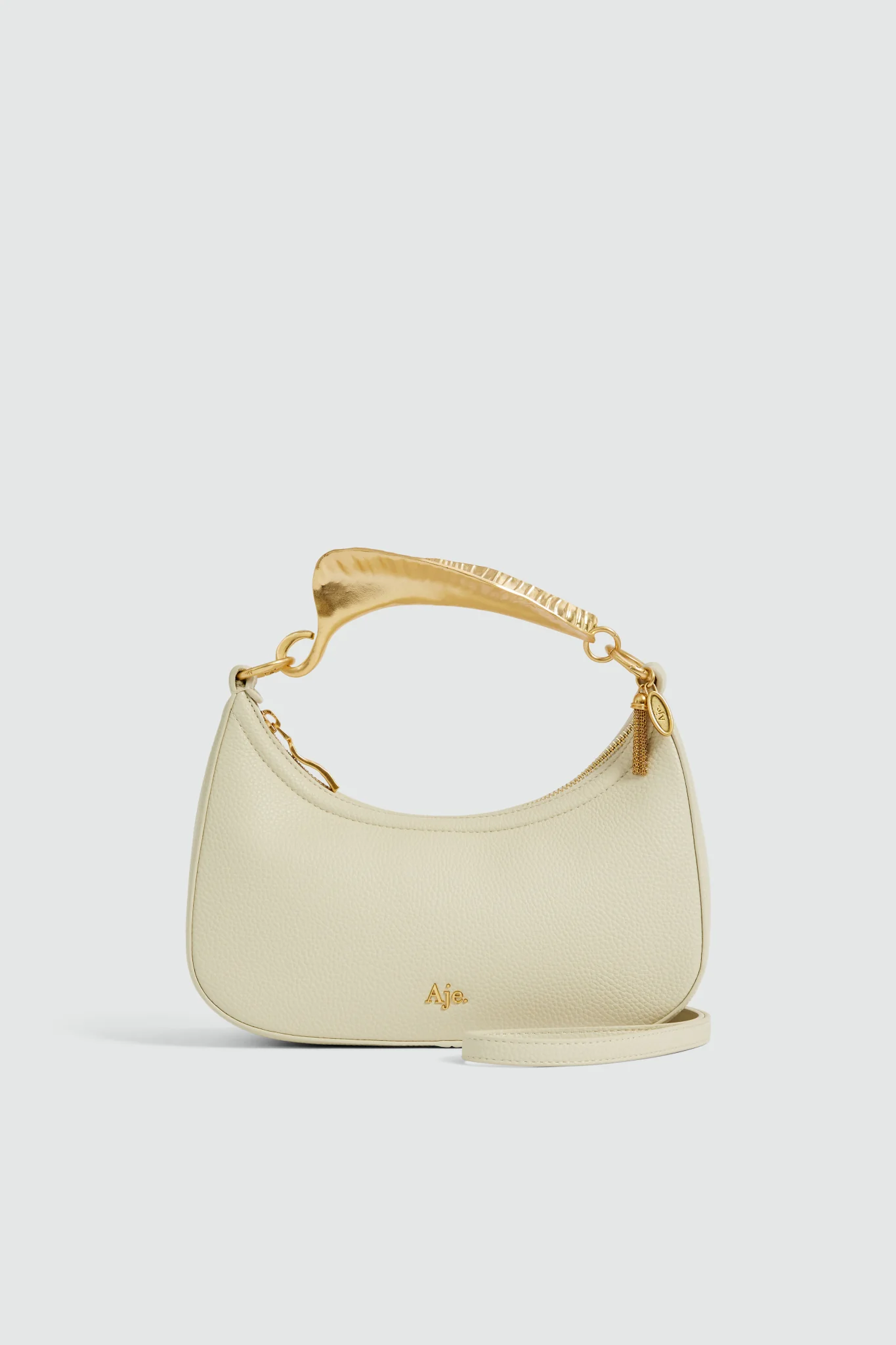 Leaf Texture Top Handle Bag