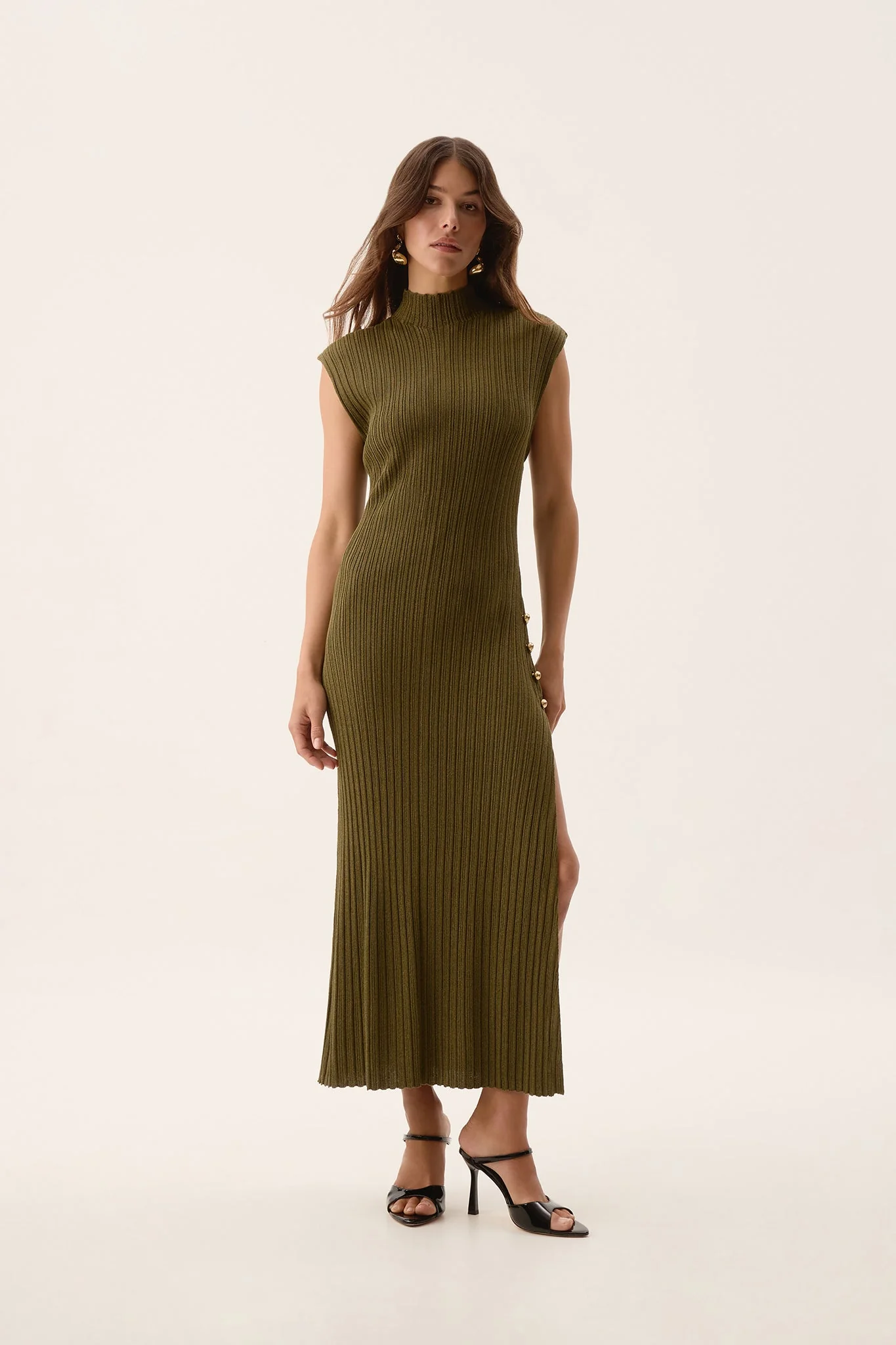 Leandra Knit Midi Dress - Image 3
