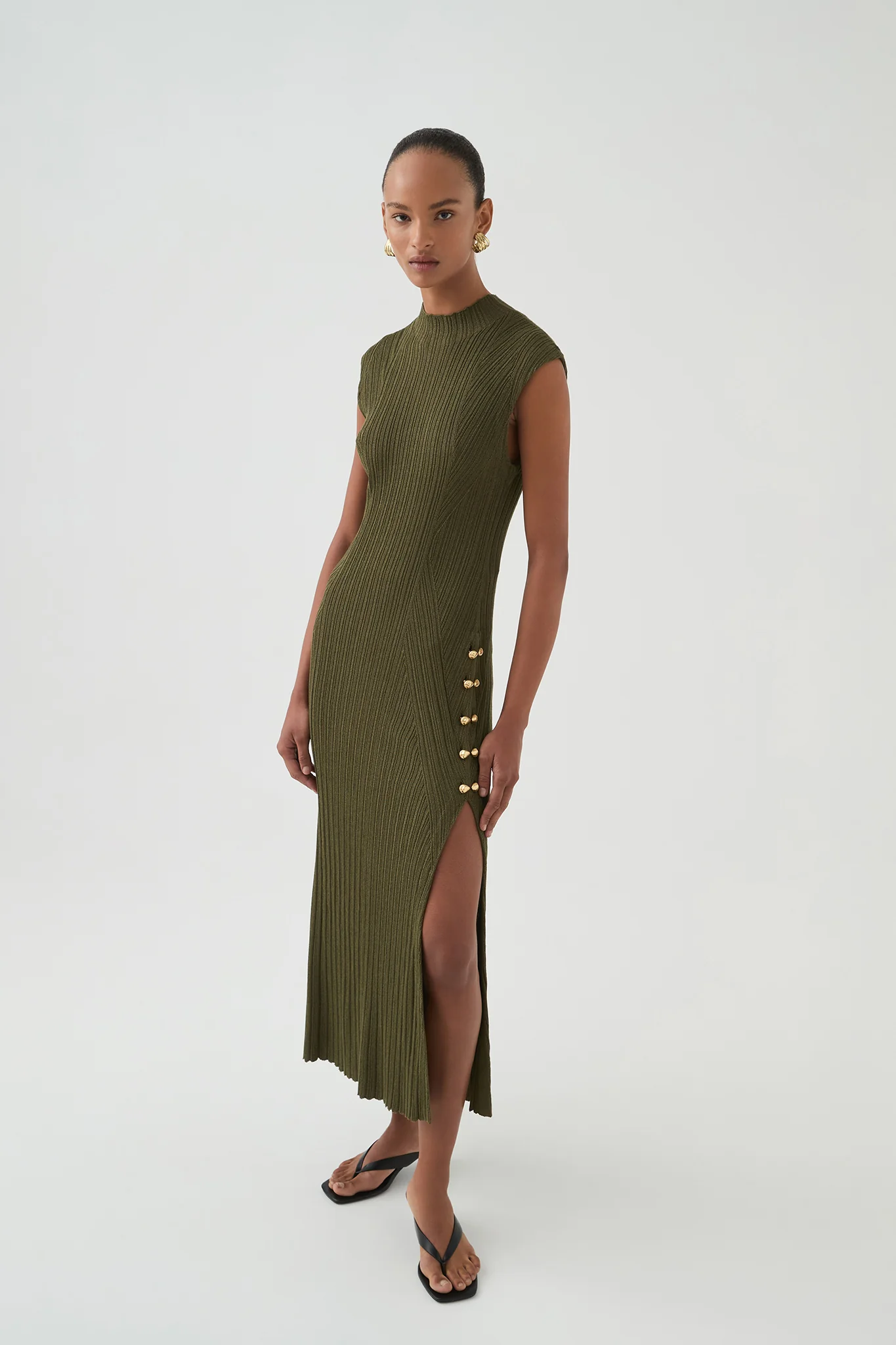 Leandra Knit Midi Dress - Image 7