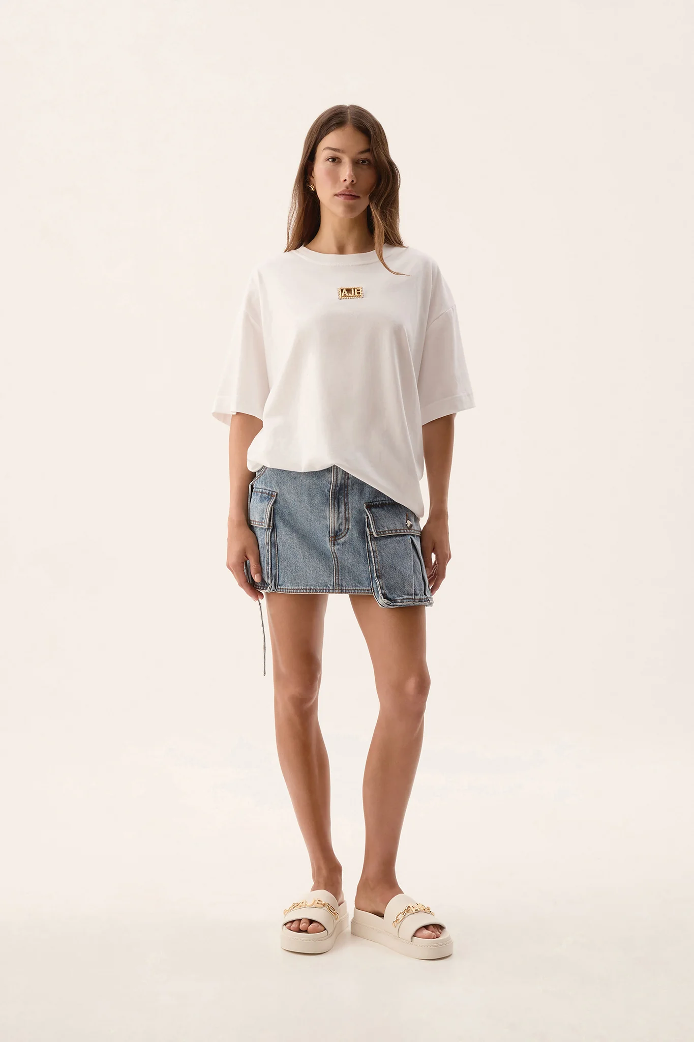 Leia Logo Oversized Tee - Image 3