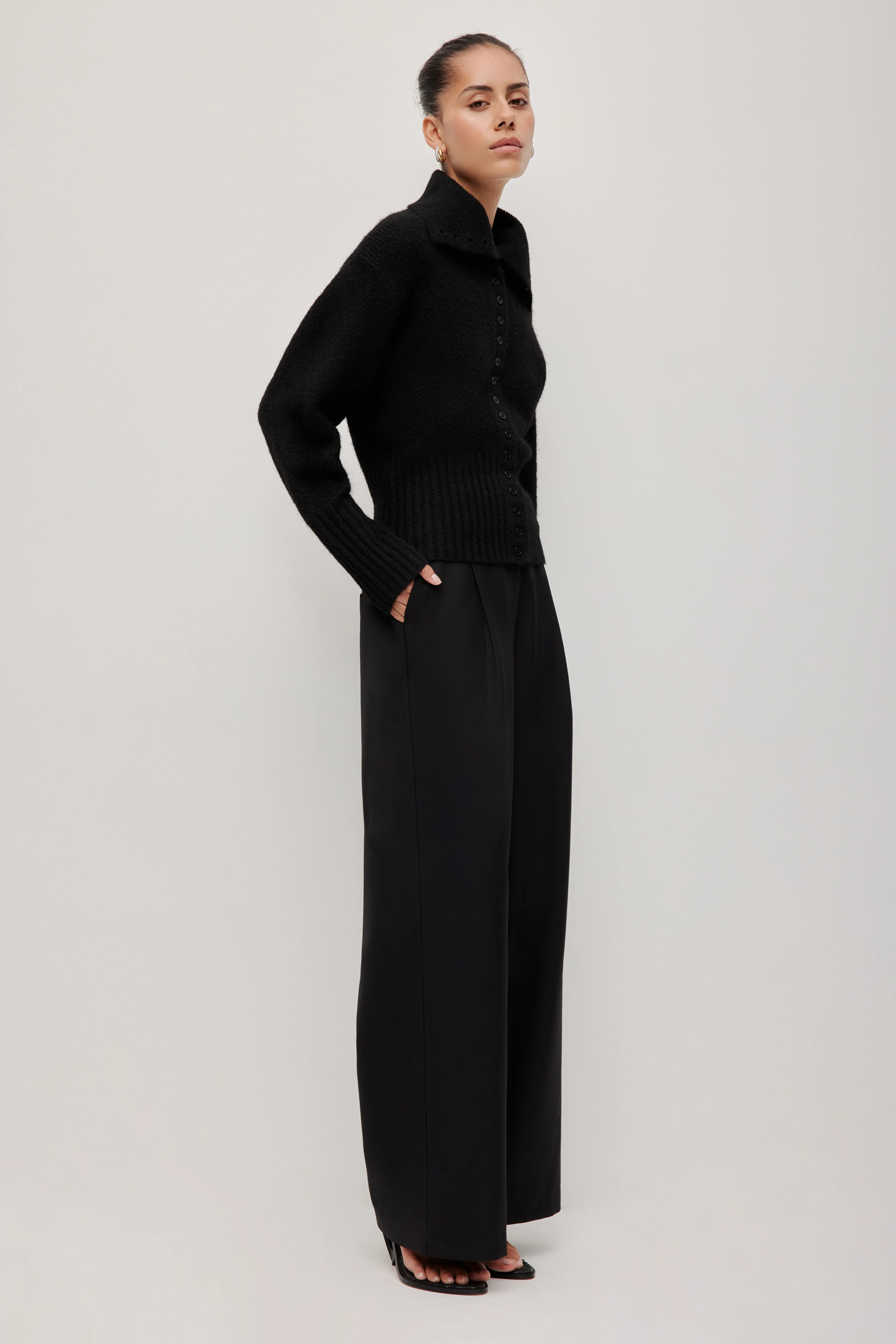 Leni Collared Cardigan - Image 11