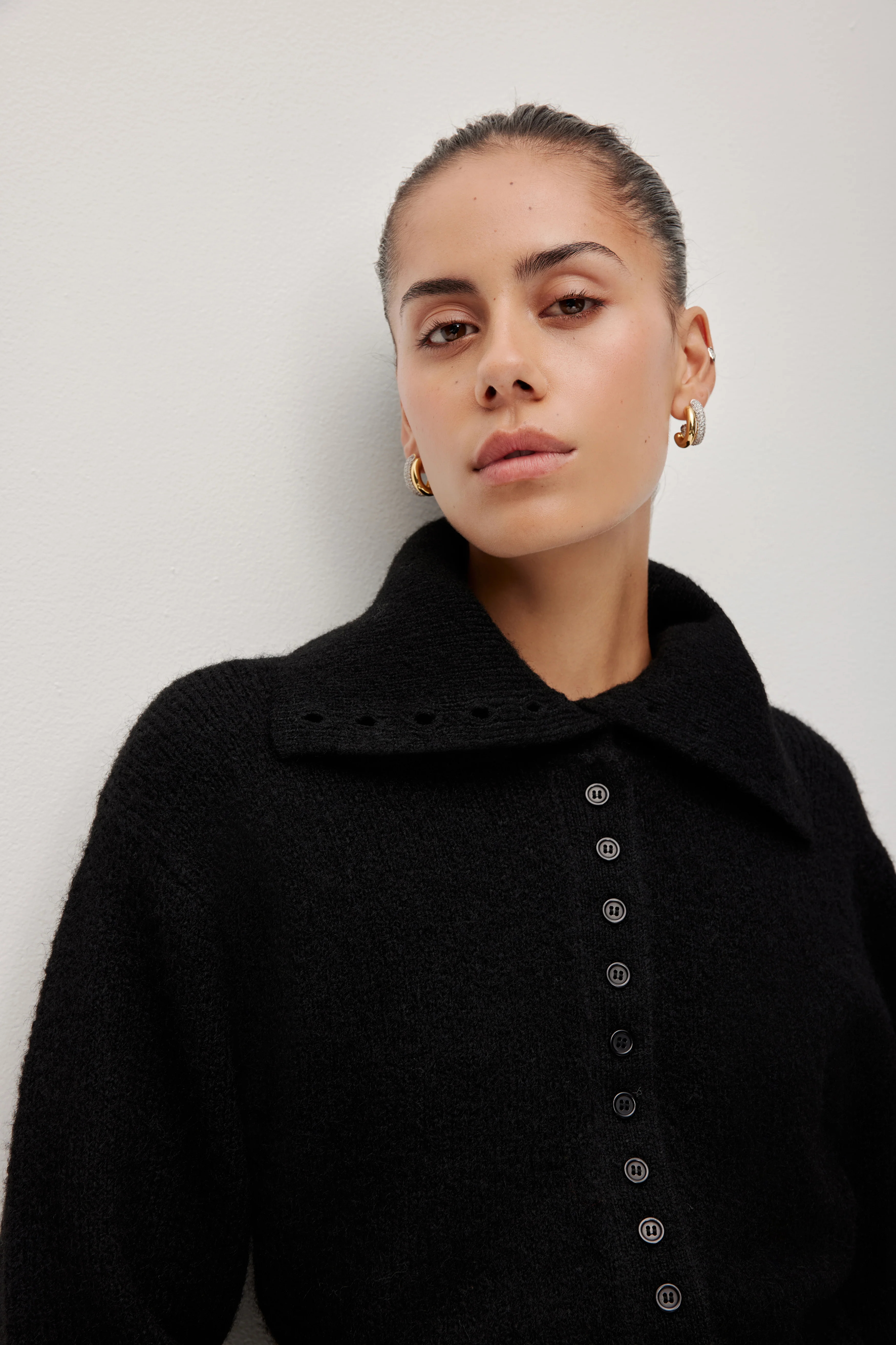 Leni Collared Cardigan - Image 4