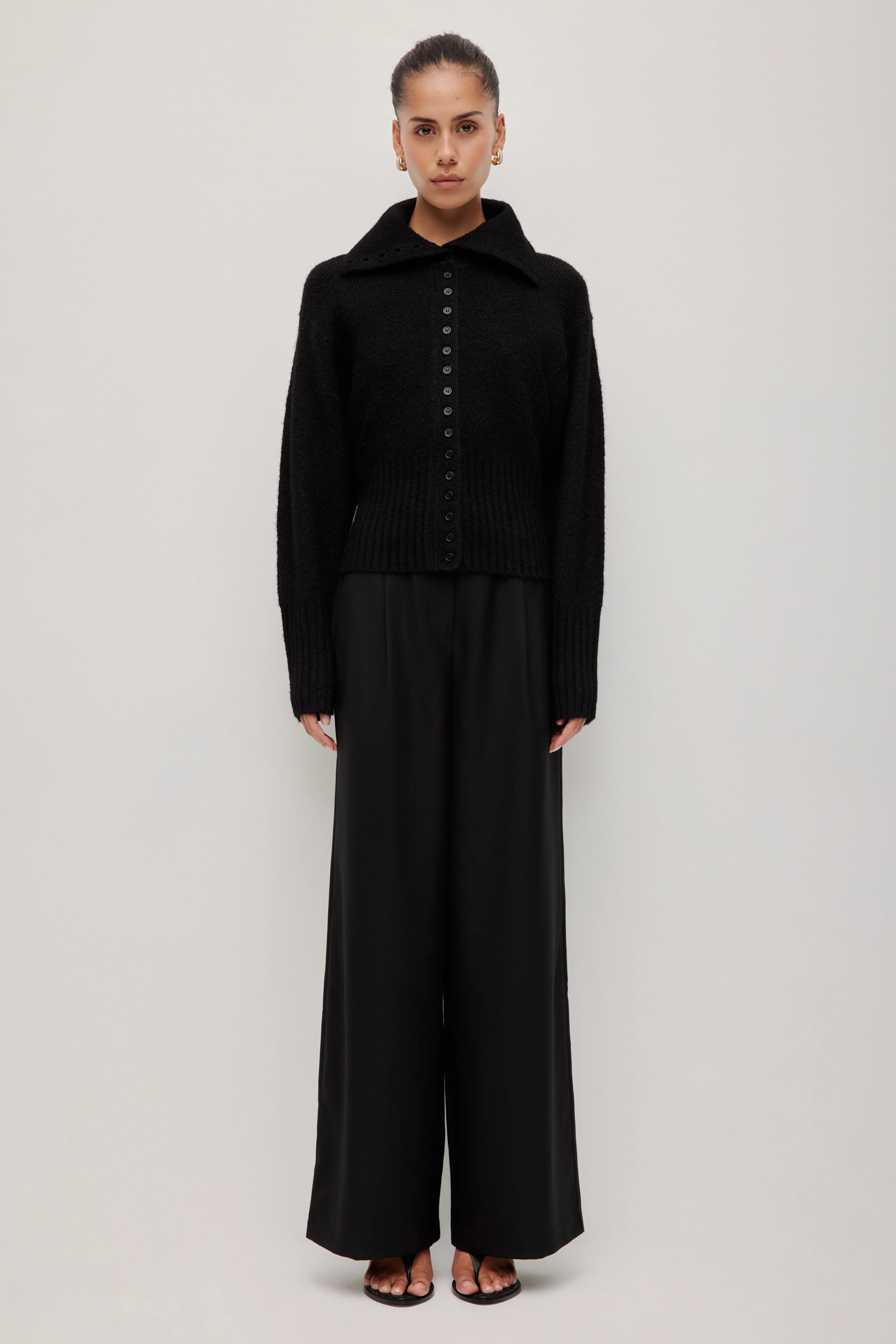 Leni Collared Cardigan - Image 8