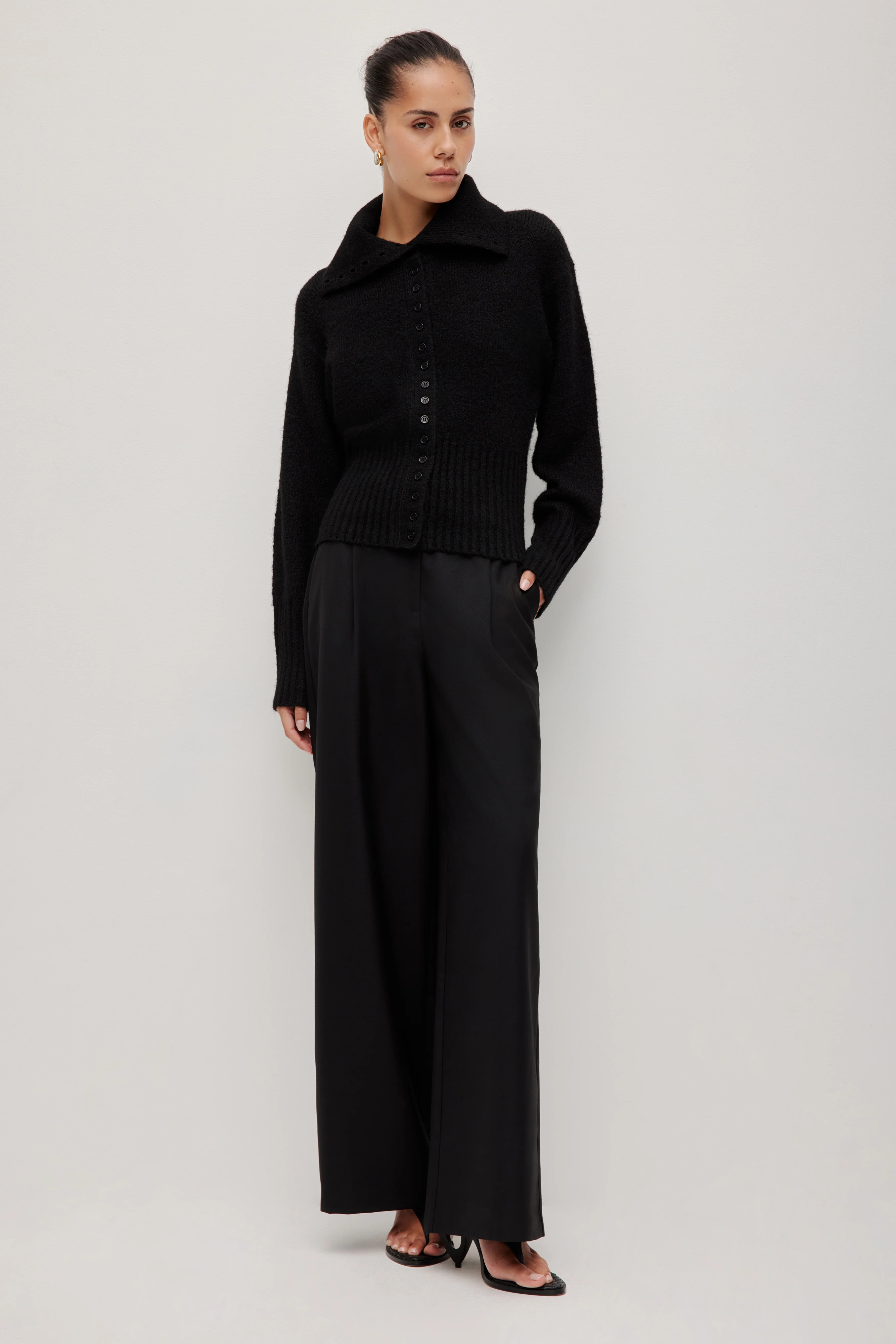 Leni Collared Cardigan - Image 9